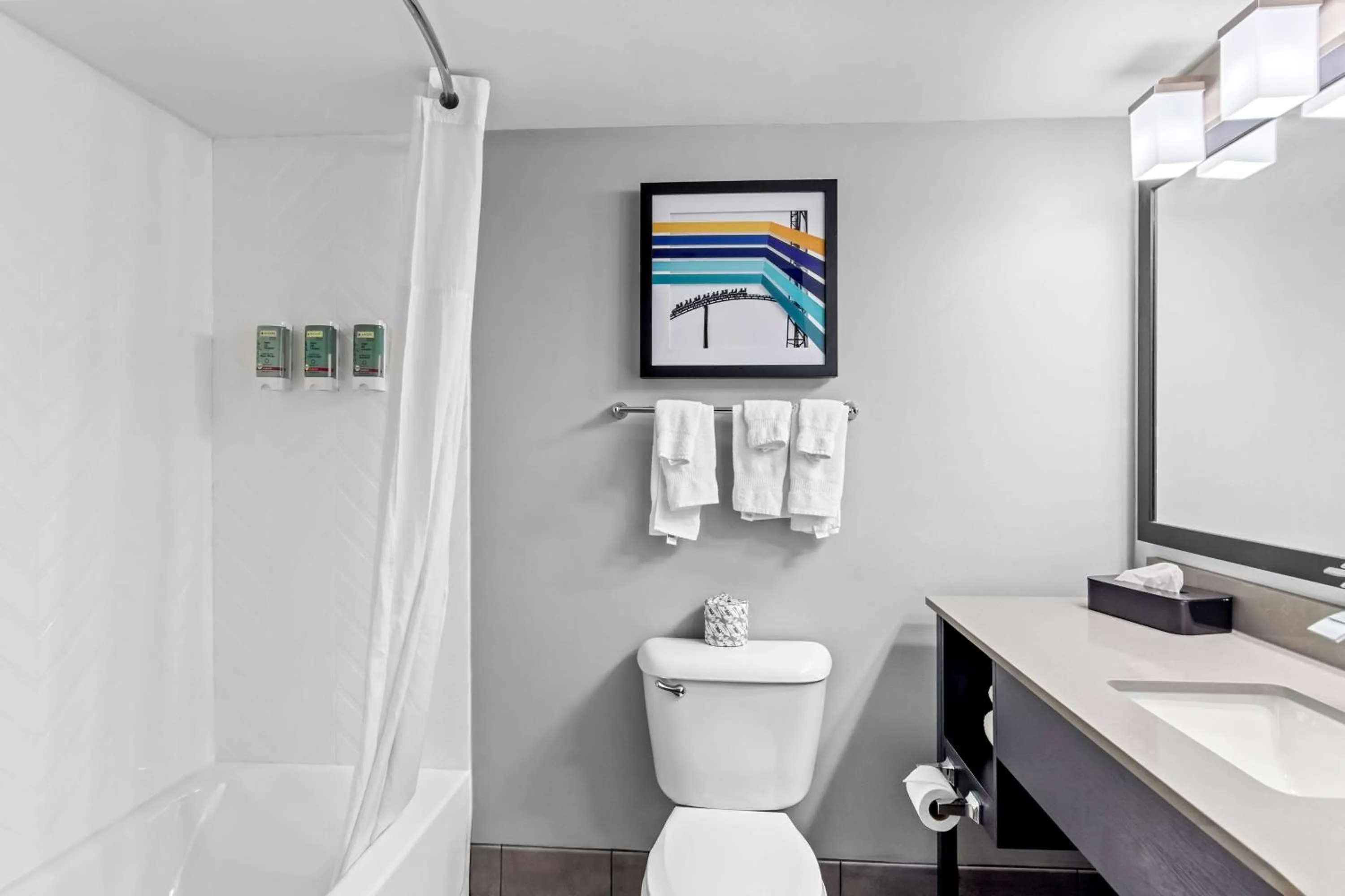 Bathroom in Best Western Doswell Hotel