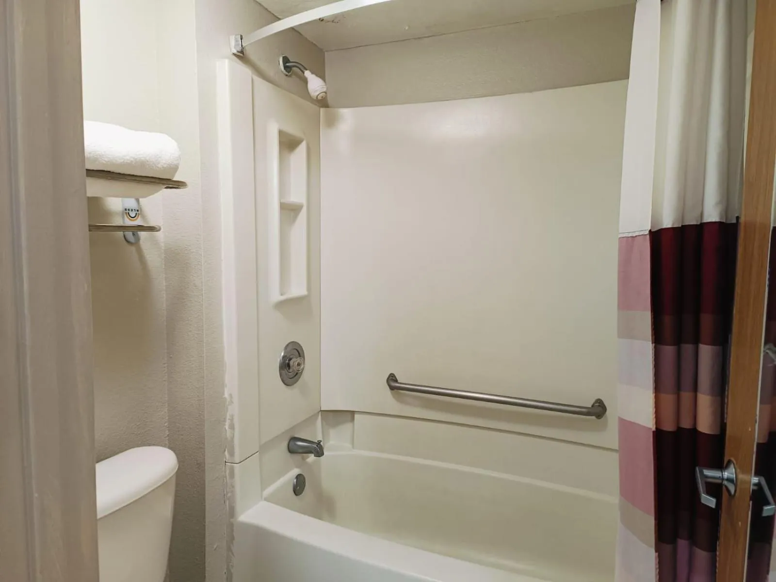 Bathroom in Travelers inn by OYO Wichita Falls