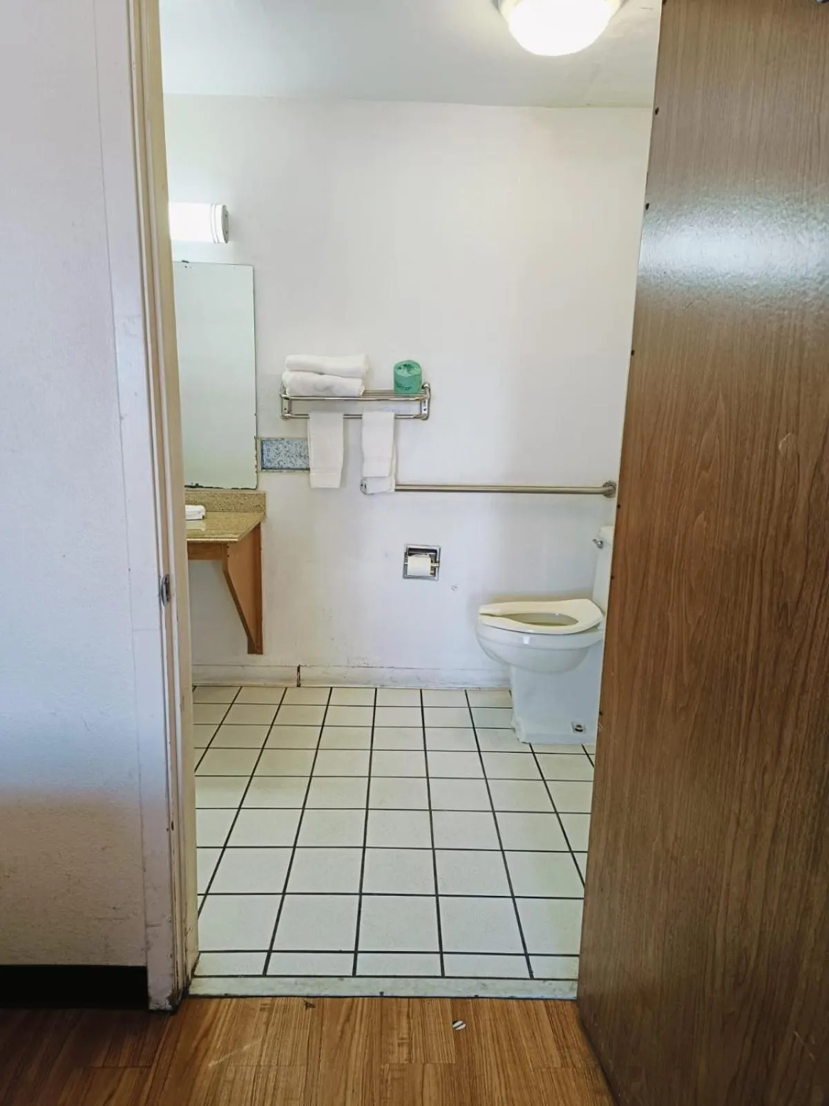 Bathroom in Travelers inn by OYO Wichita Falls