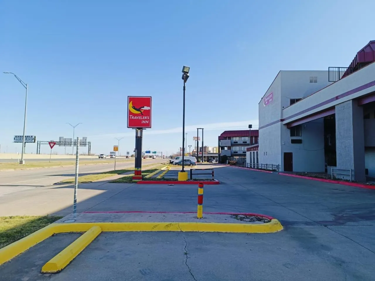 Parking in Travelers inn by OYO Wichita Falls