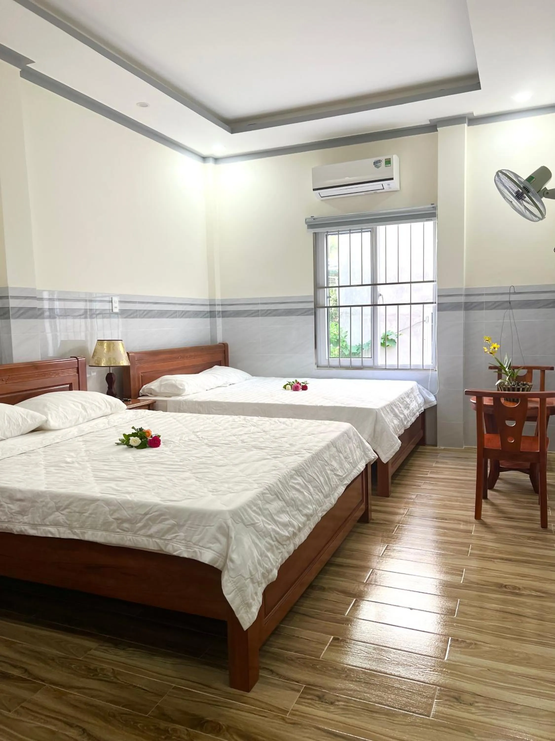 Bed in Blue Moon Hotel Mui Ne