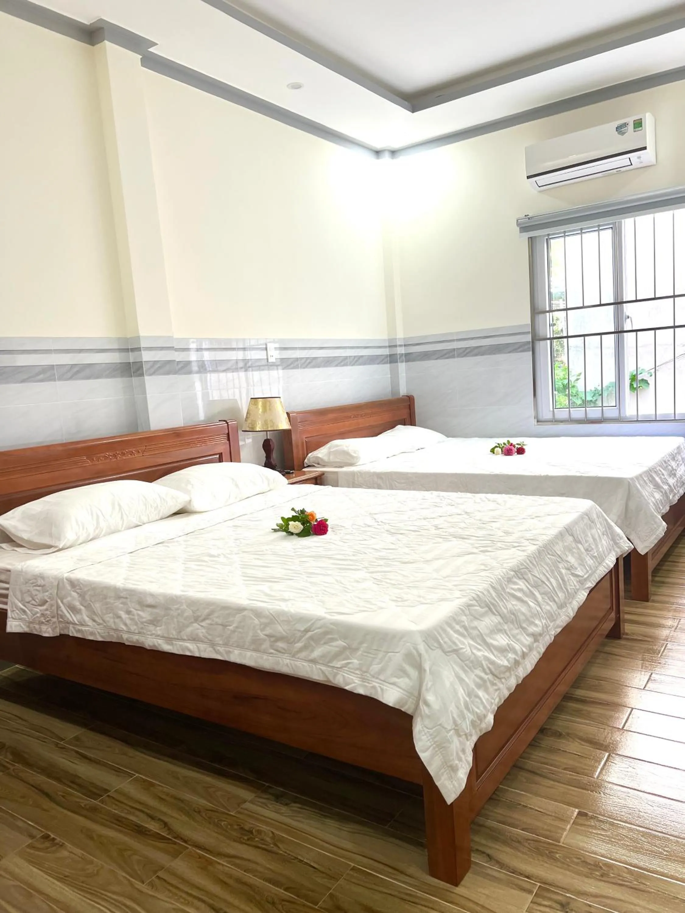Bed in Blue Moon Hotel Mui Ne
