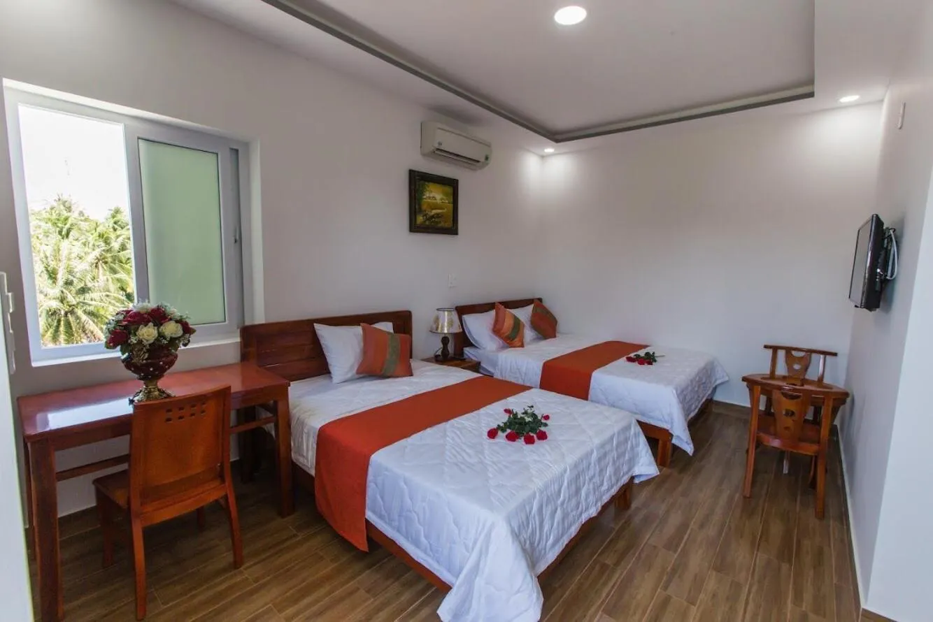 Bed in Blue Moon Hotel Mui Ne