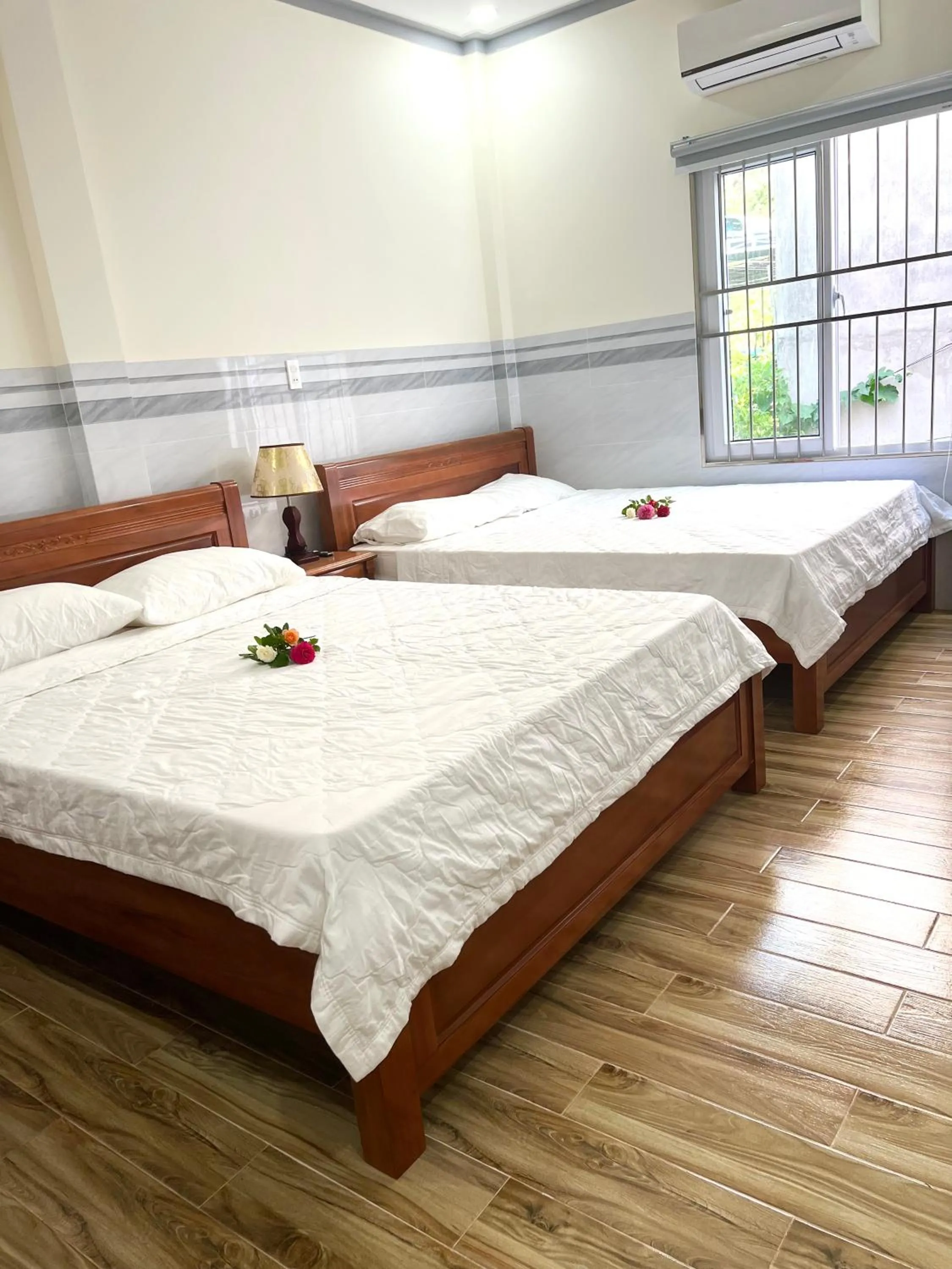 Bed in Blue Moon Hotel Mui Ne