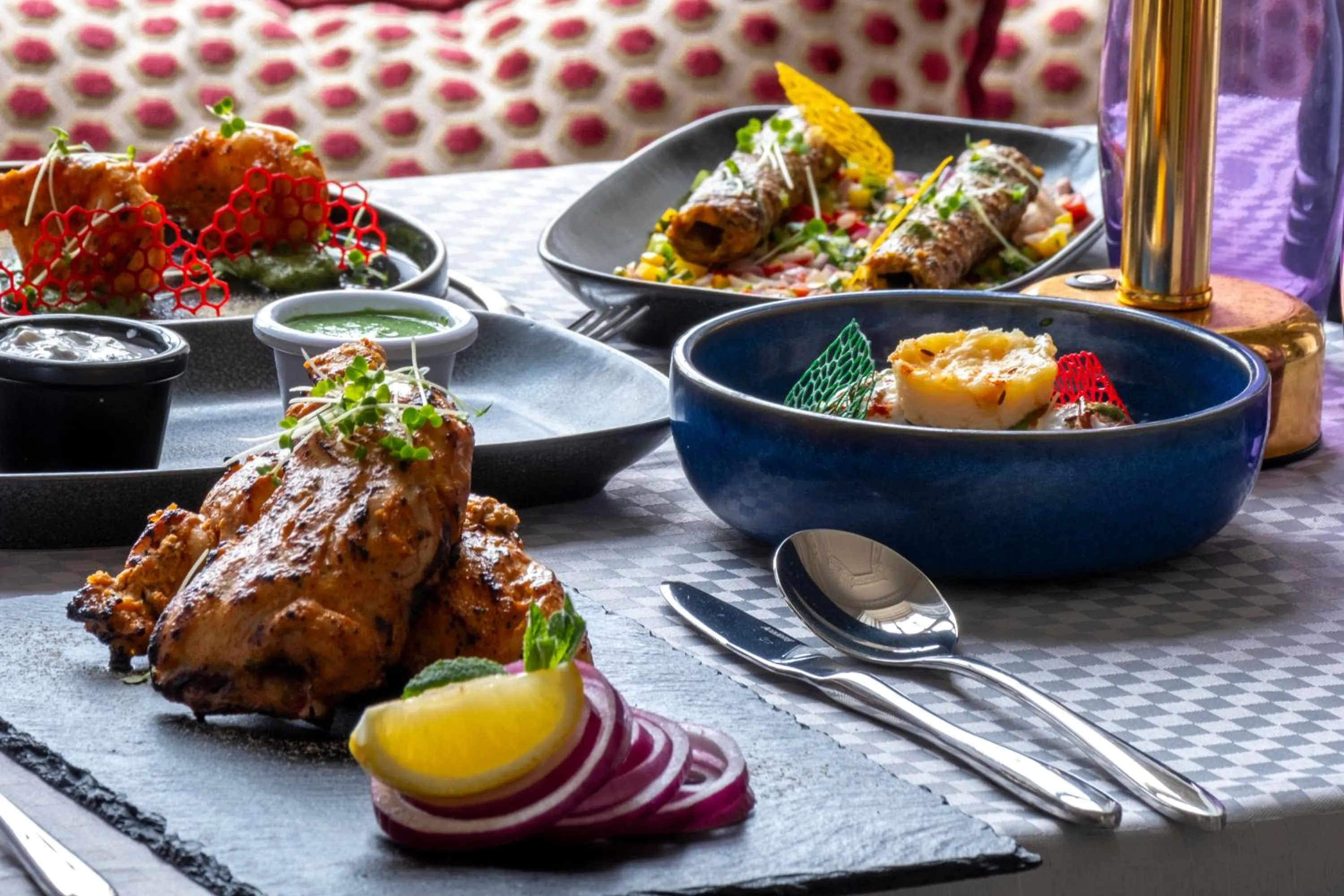 Food in Warbrook House Heritage Hotel