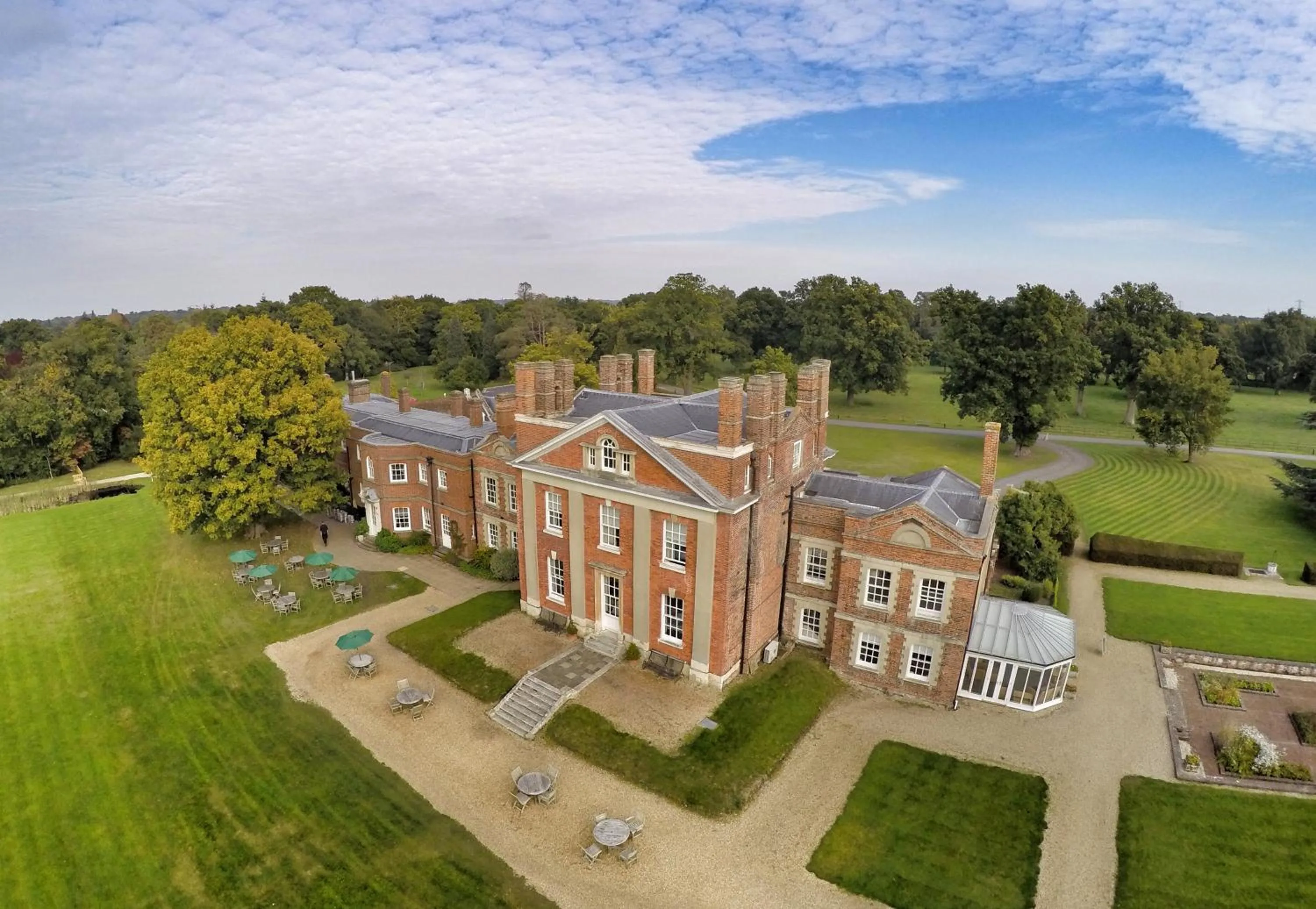Property building in Warbrook House Heritage Hotel