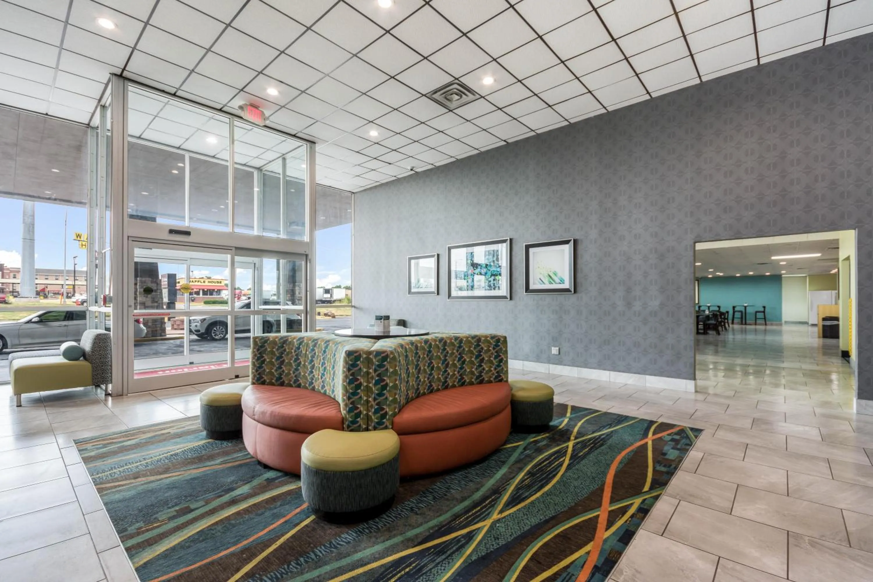 Lobby or reception in Bricktown Hotel & Extended Stay