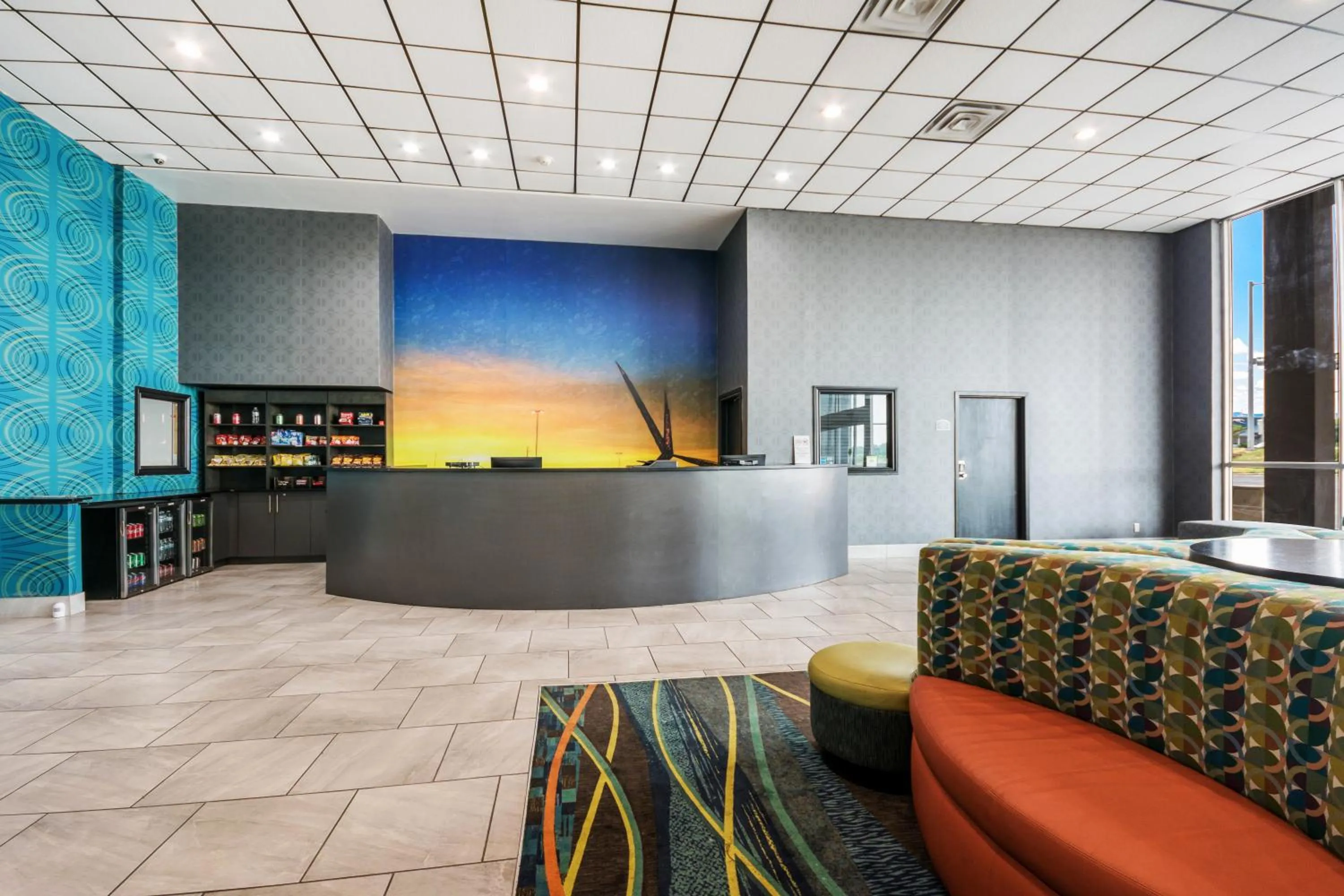 Lobby or reception in Bricktown Hotel & Extended Stay