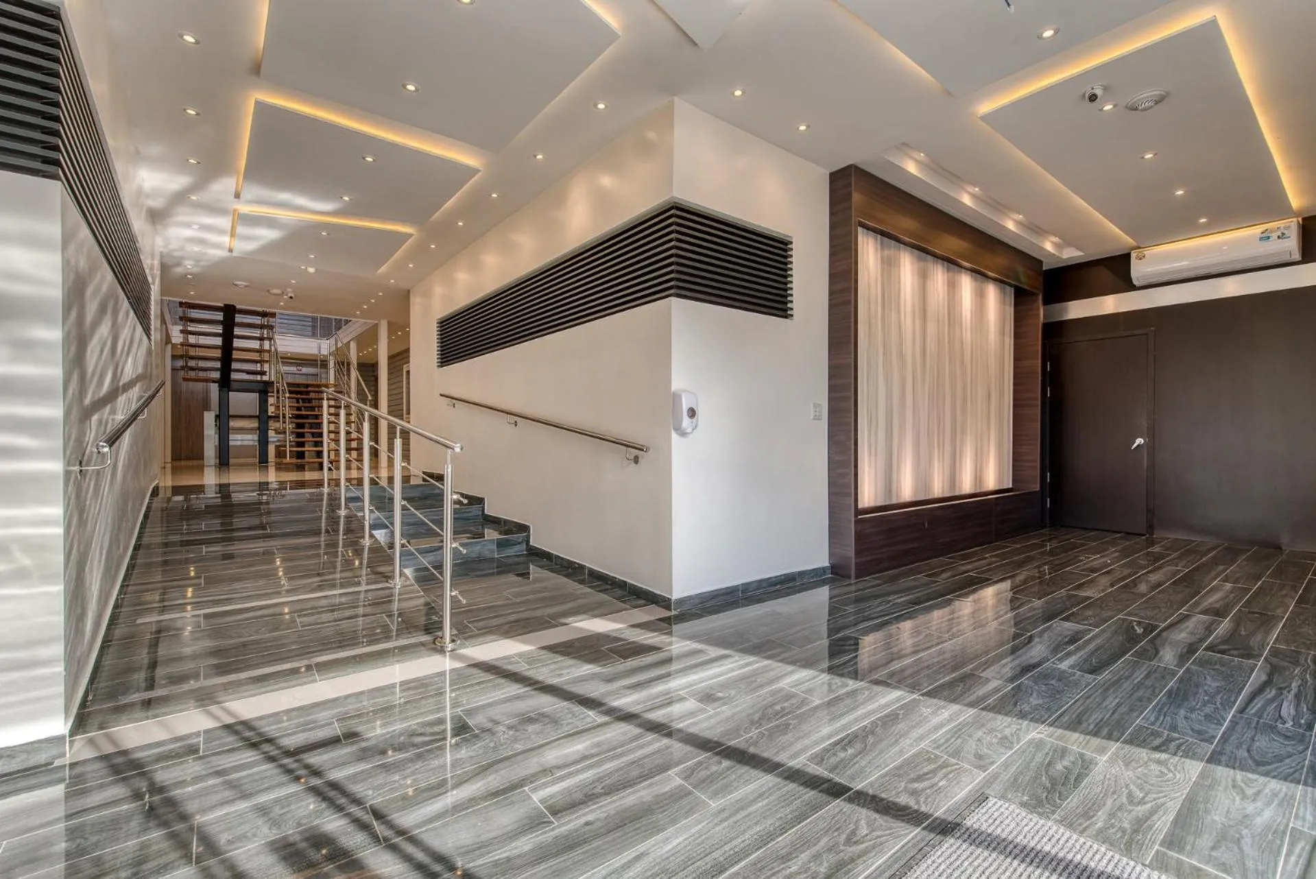 Property building in Swans Cay Hotel