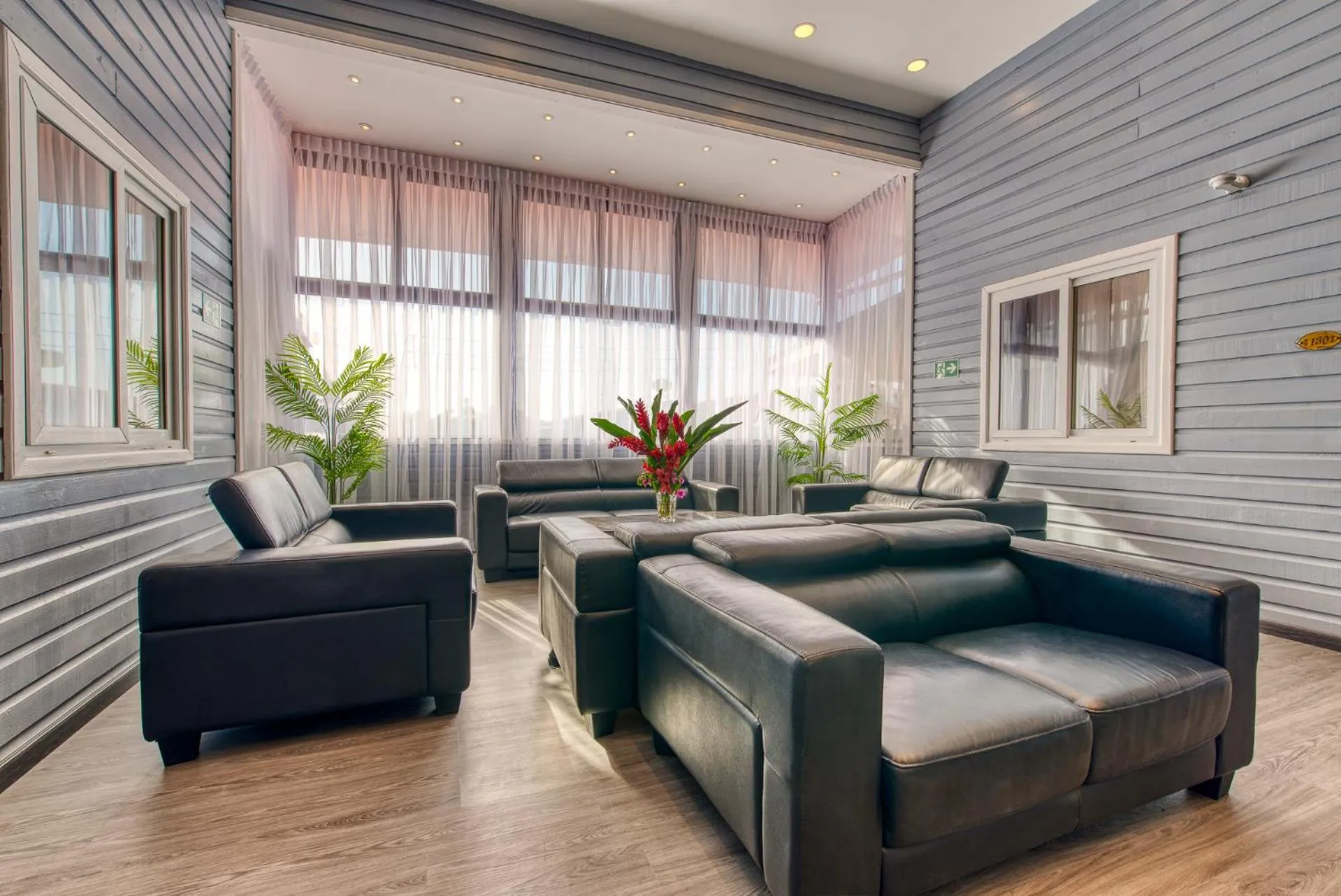 Property building in Swans Cay Hotel