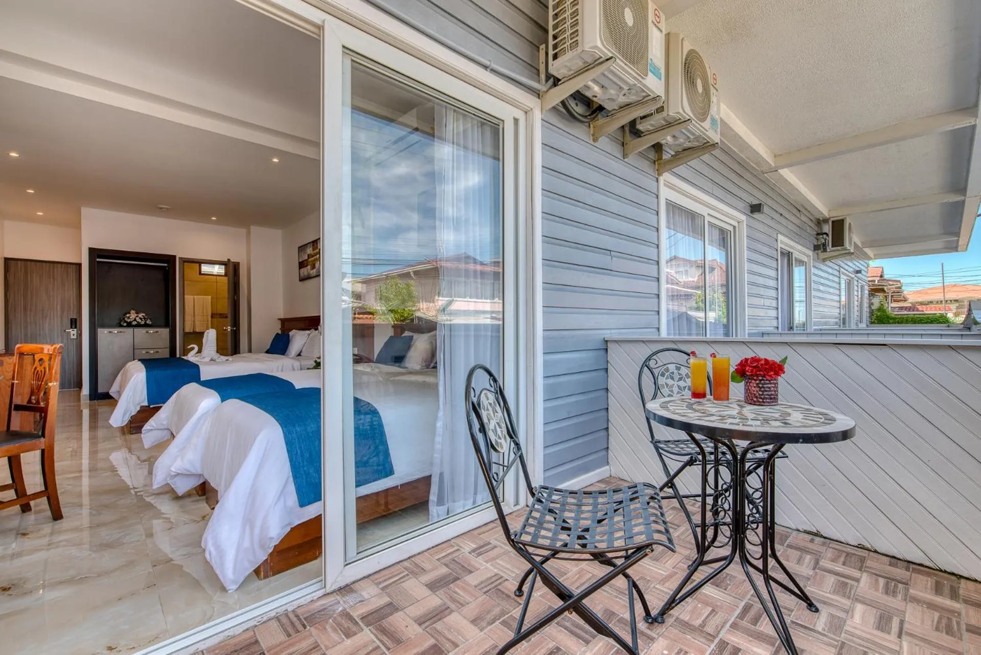 Balcony/Terrace in Swans Cay Hotel