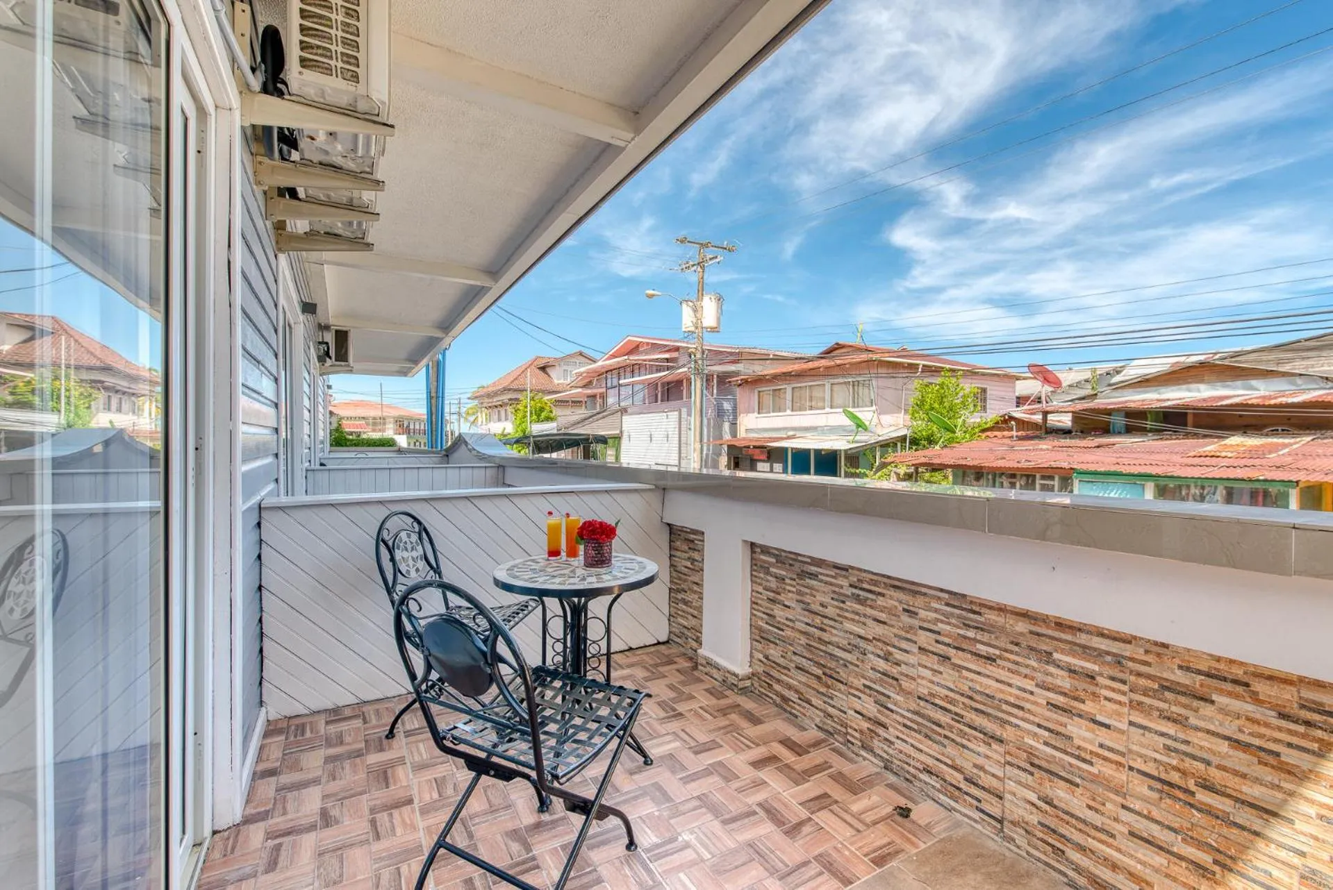 Balcony/Terrace in Swans Cay Hotel
