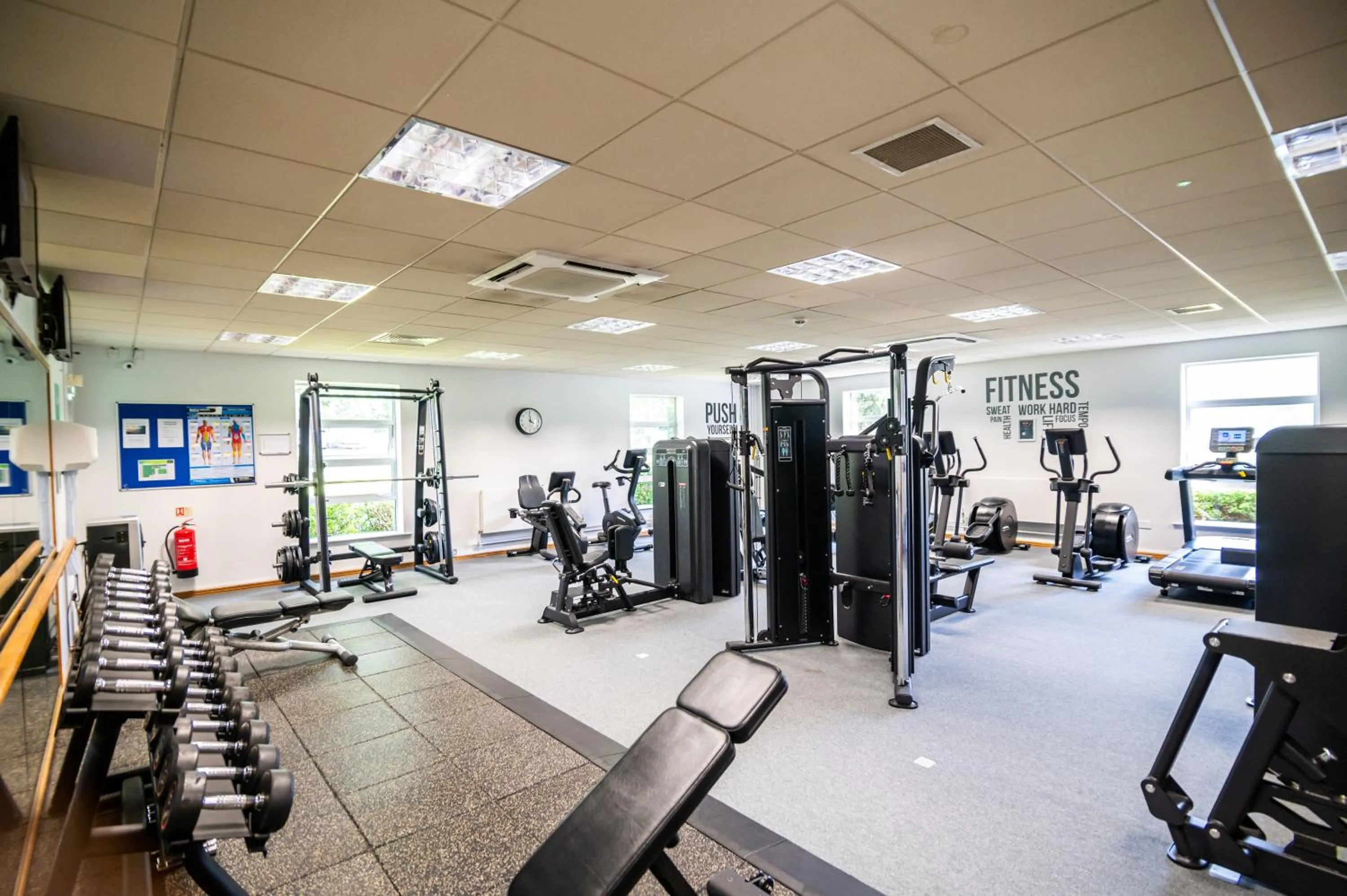 Fitness centre/facilities in Eastwood Hall