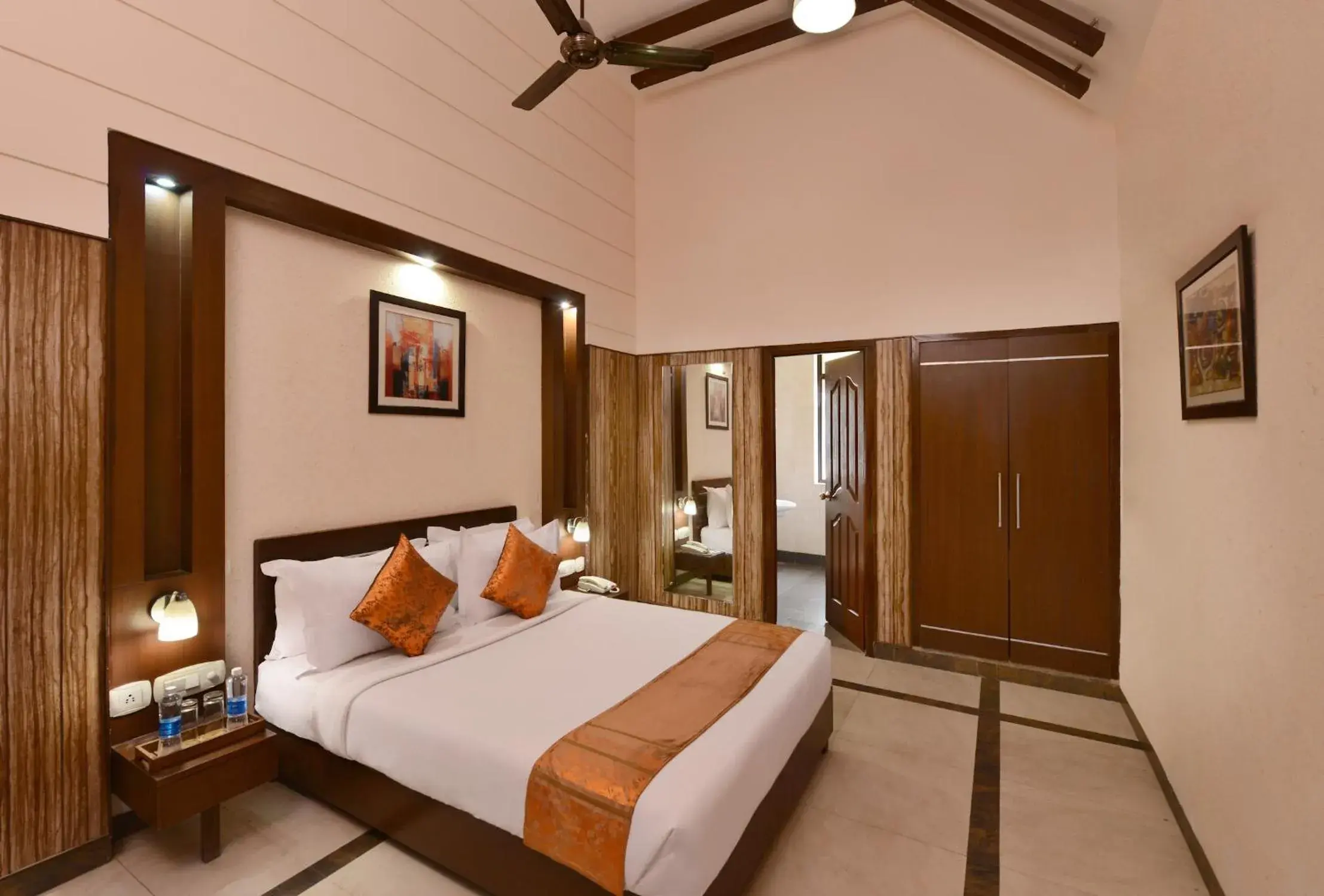 Photo of the whole room, Bed in Shri Radha Brij Vasundhara Resort & Spa Photo of the whole room, Bed in Shri Radha Brij Vasundhara Resort & Spa