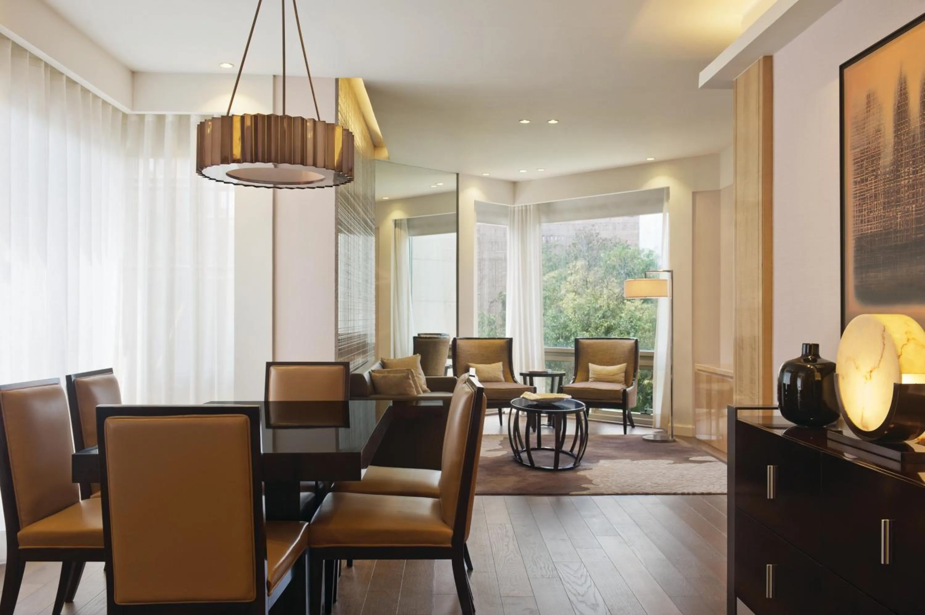 Seating area in Hyatt Regency Delhi