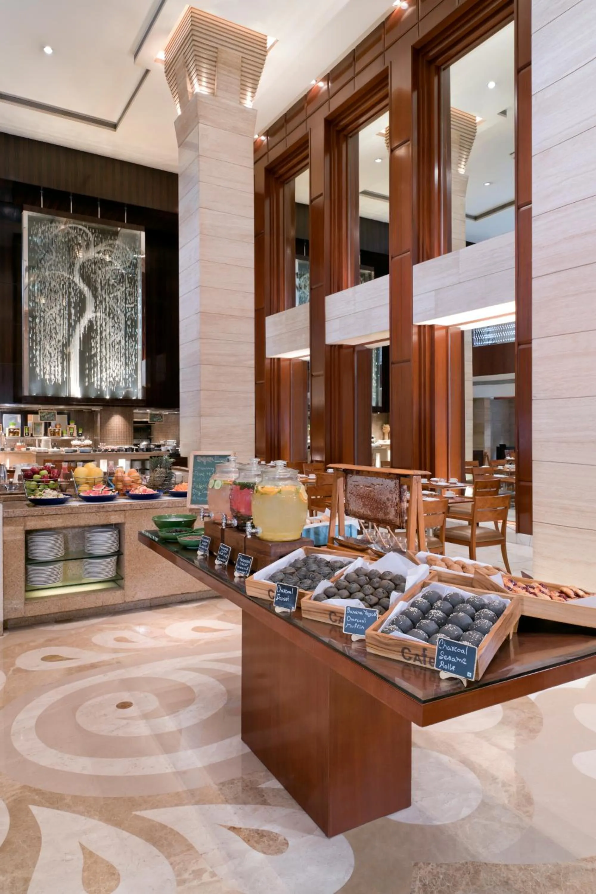 Breakfast in Hyatt Regency Delhi