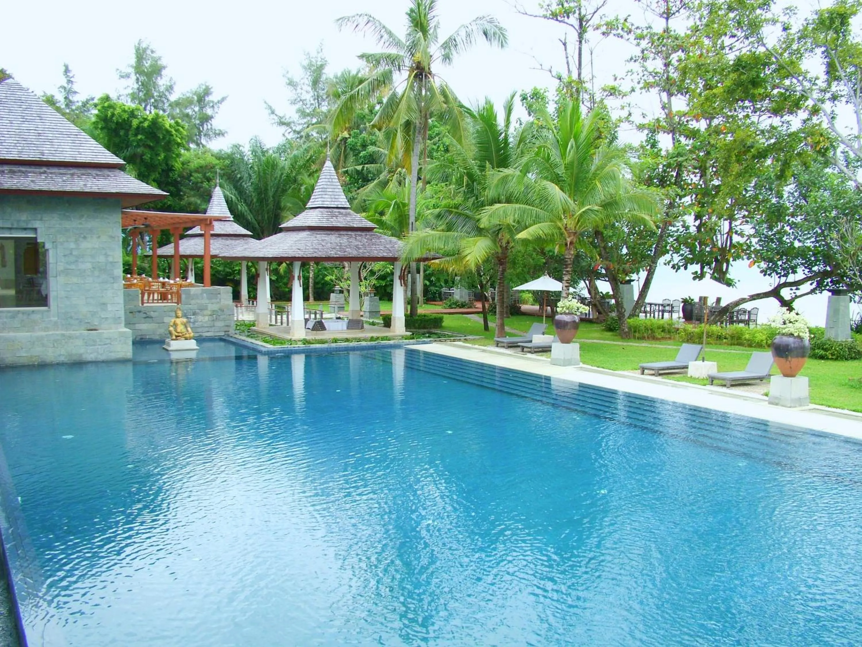 Pool view in Nakamanda Resort and Spa