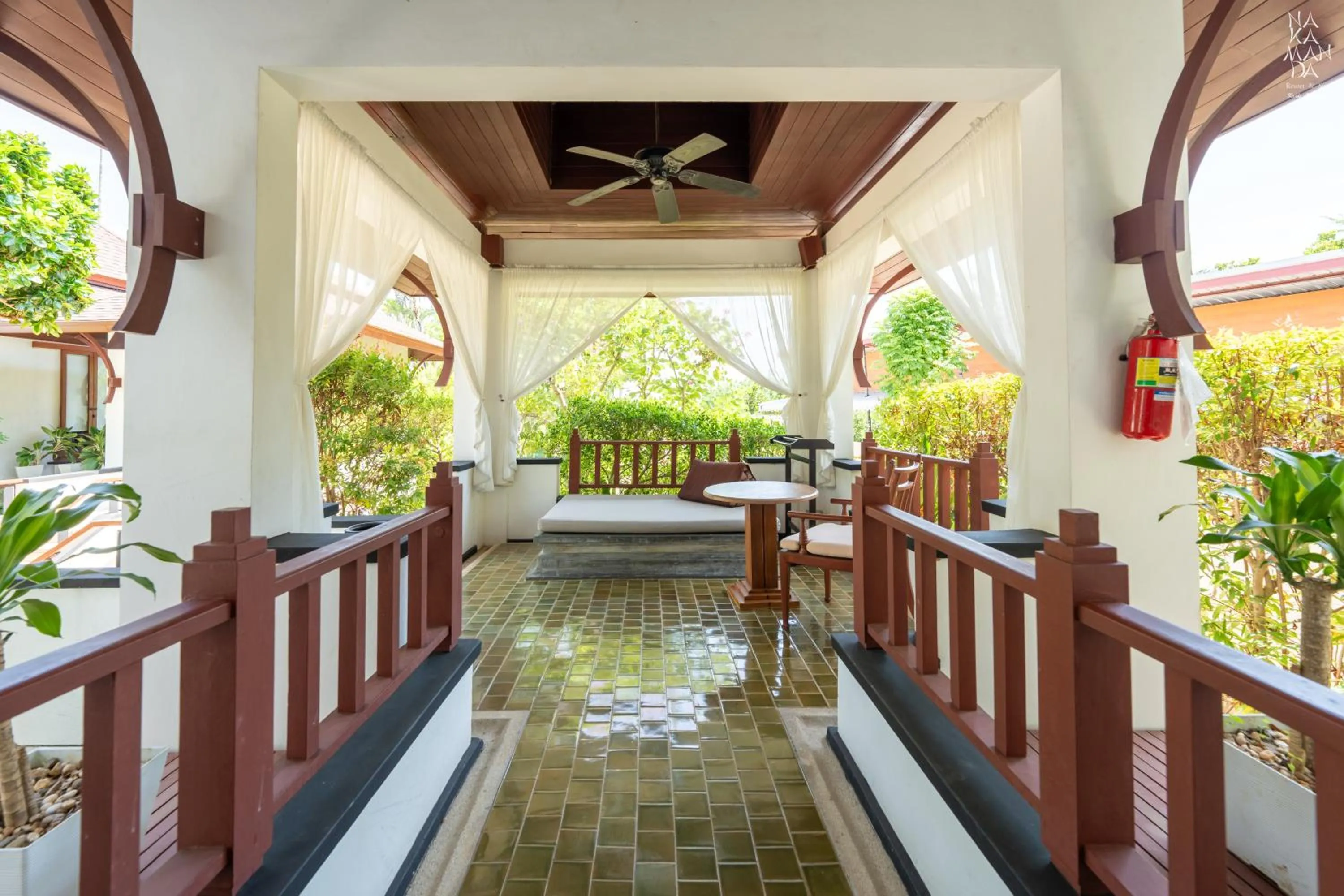 Seating area in Nakamanda Resort and Spa