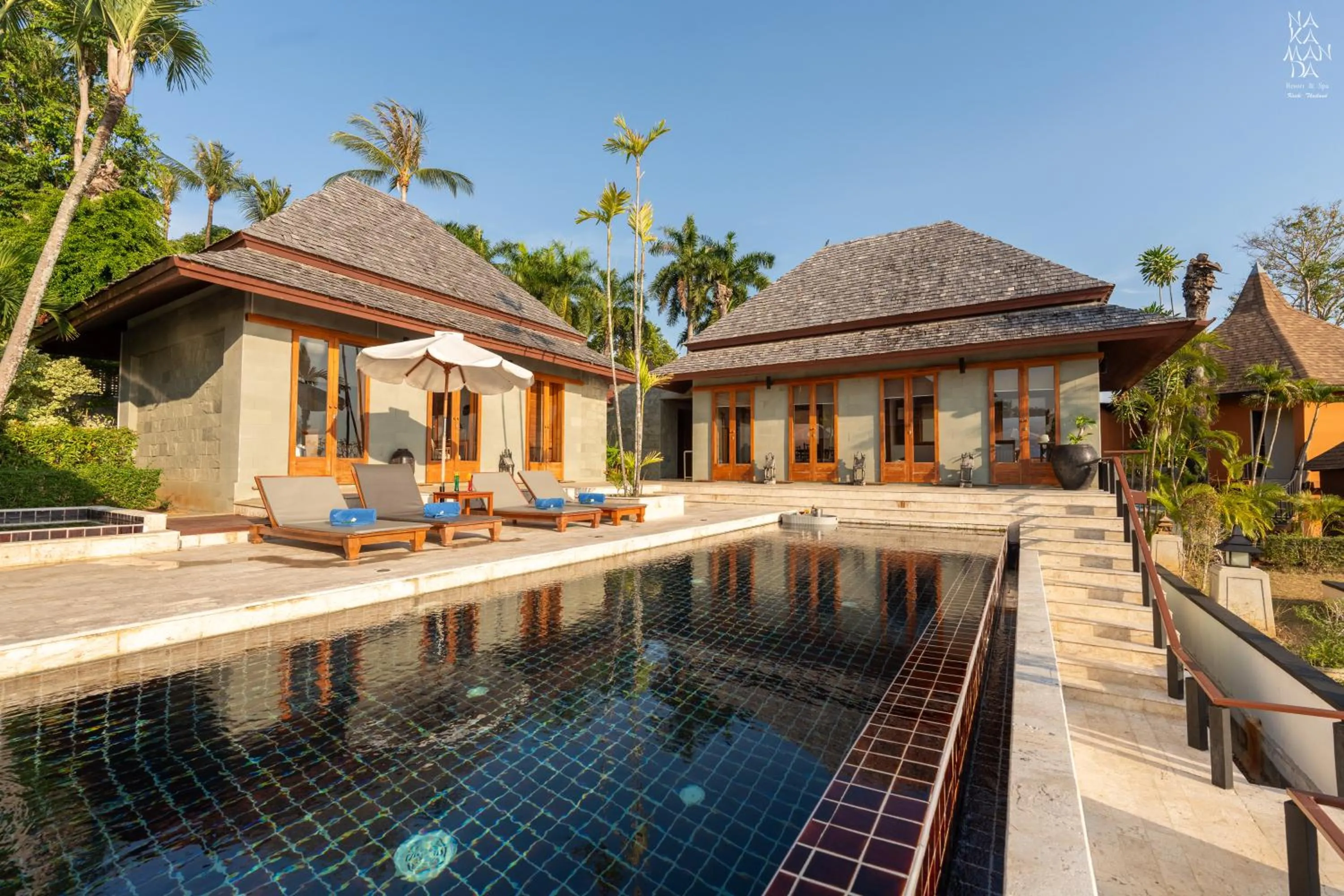 Swimming pool in Nakamanda Resort and Spa