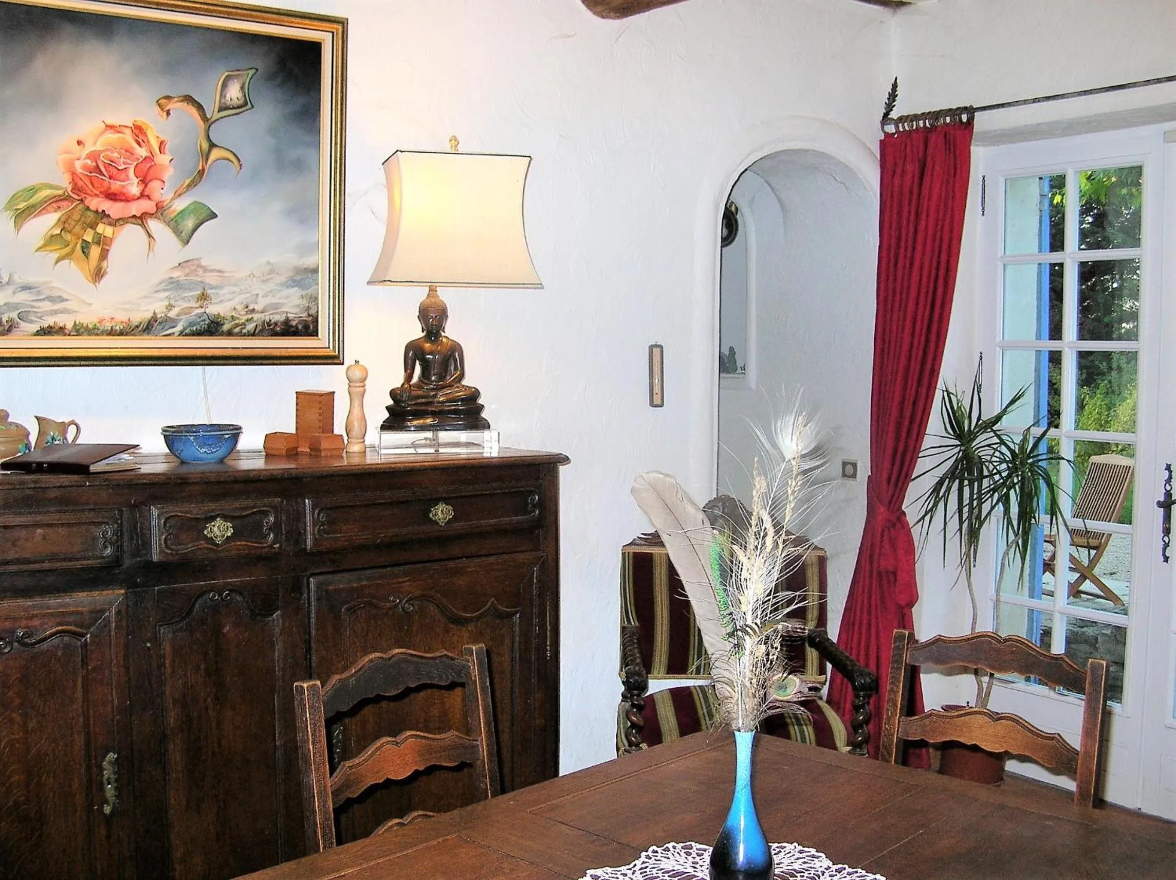 Lounge or bar in Le Mas De La Cigale Bleue, Caumont Sur Durance