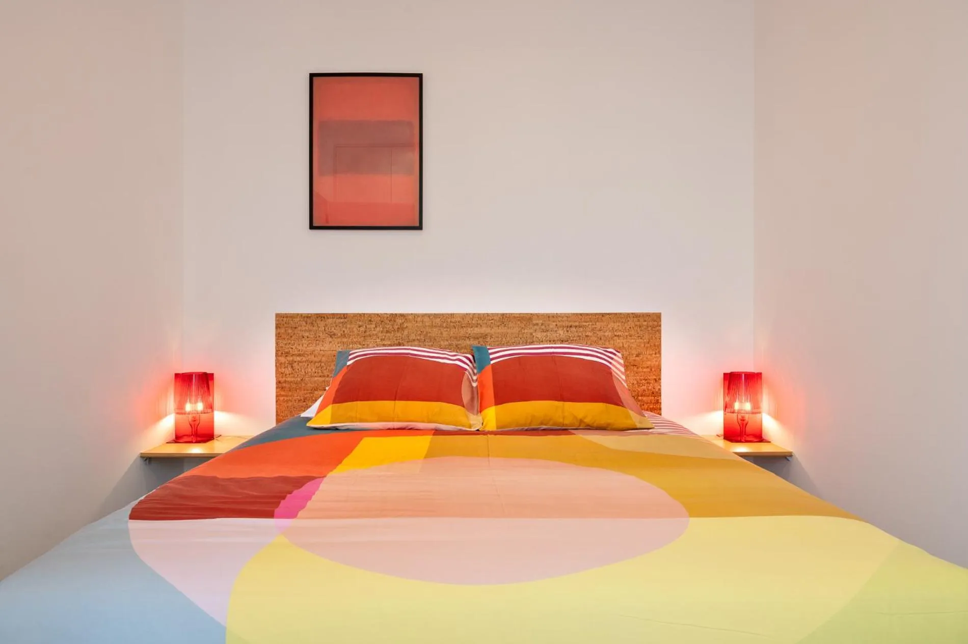 Bed in Flamboyant Boutique B&B