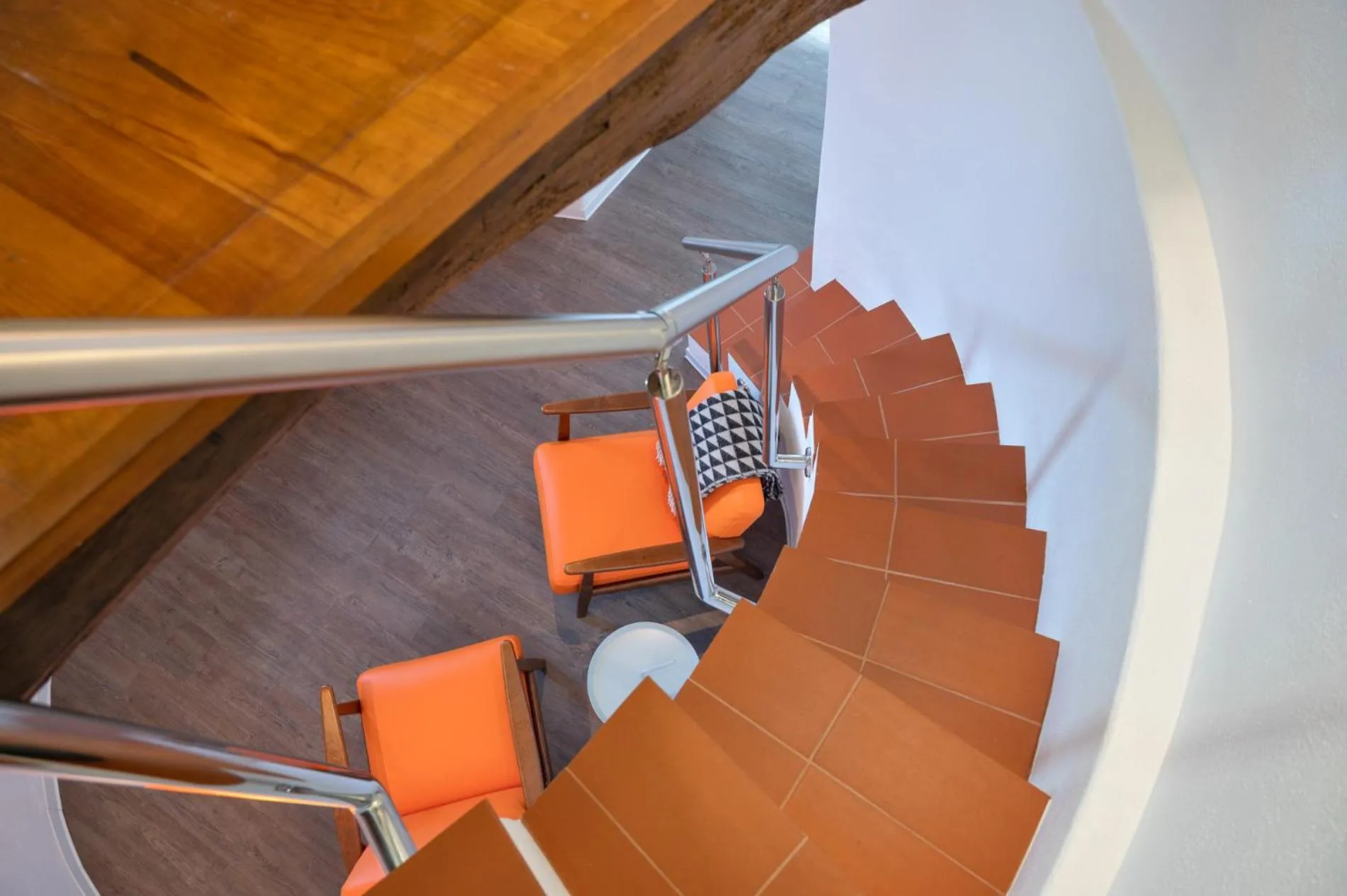 Seating area in Flamboyant Boutique B&B