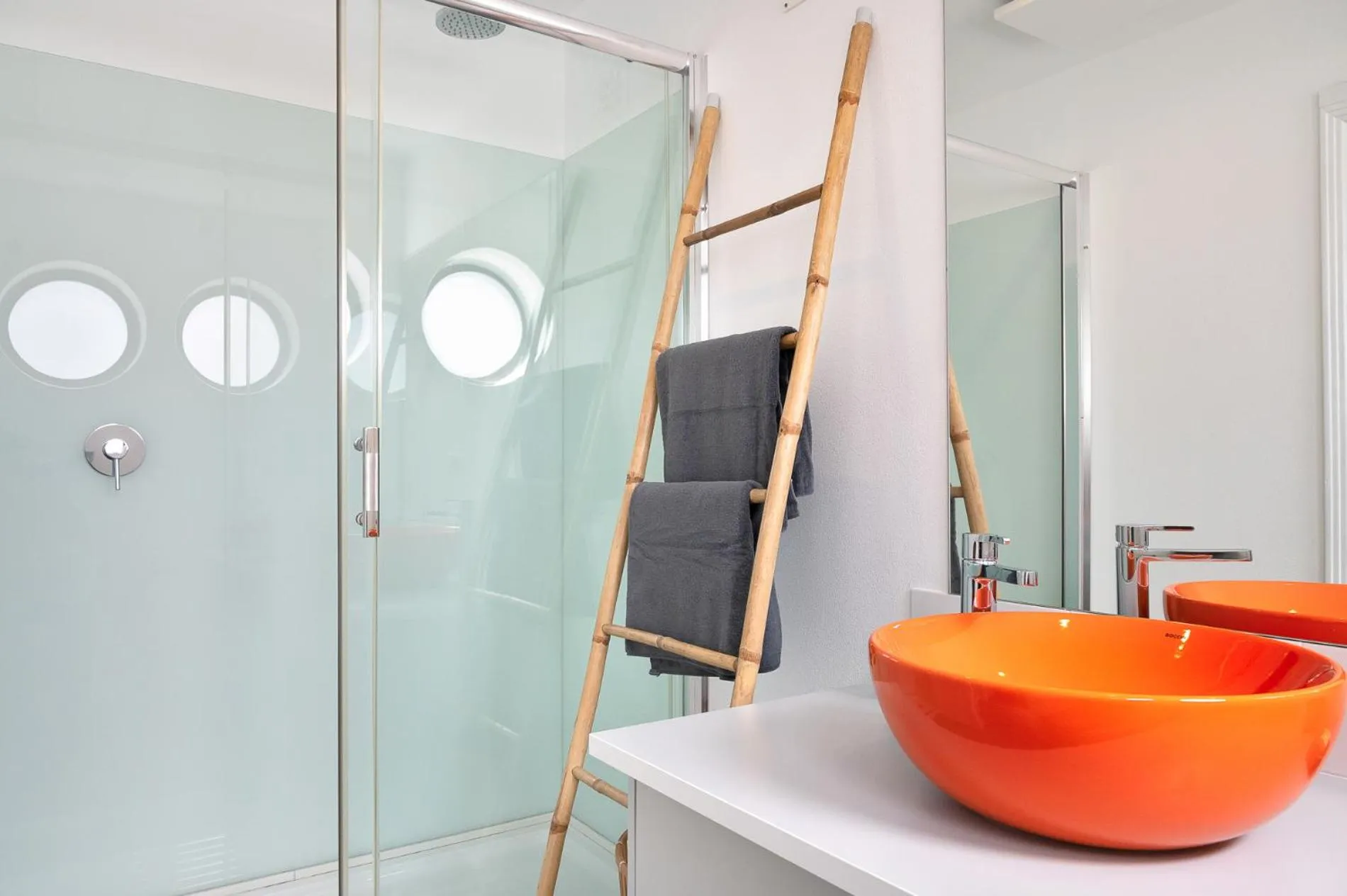 Bathroom in Flamboyant Boutique B&B