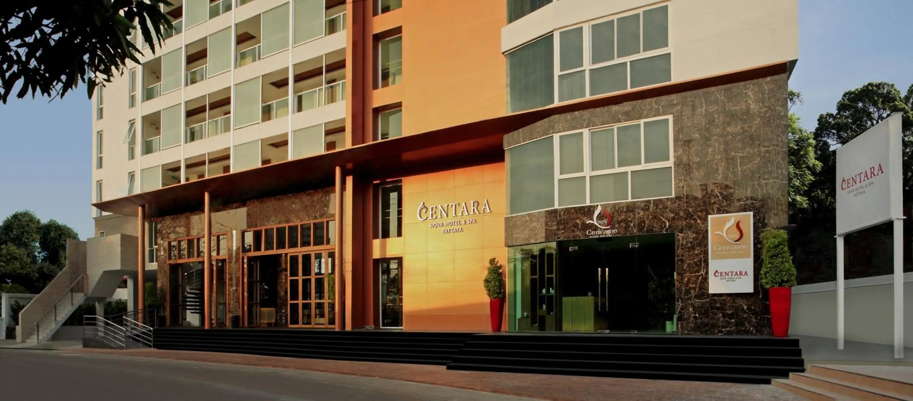 Facade/entrance in Centara Nova Hotel Pattaya