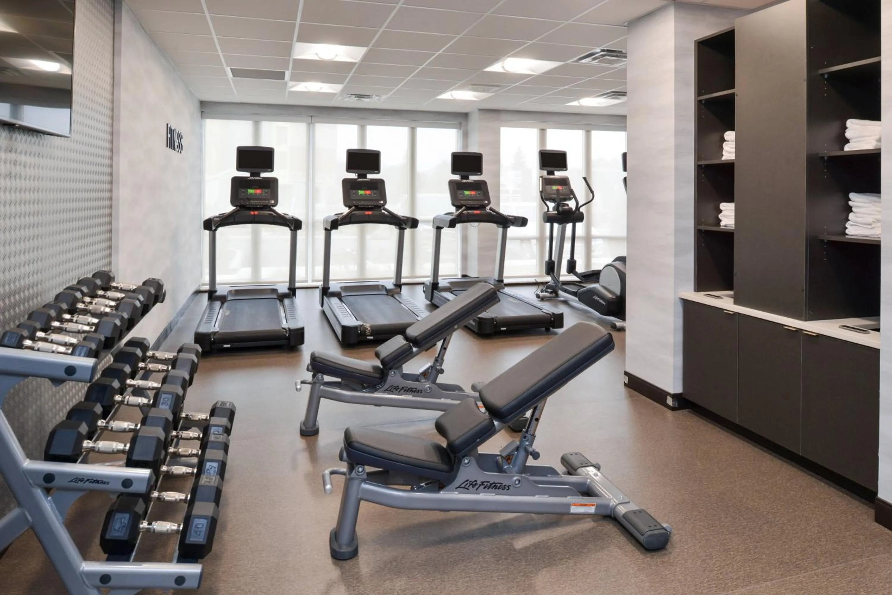 Fitness centre/facilities in Fairfield Inn & Suites by Marriott Columbus Grove City