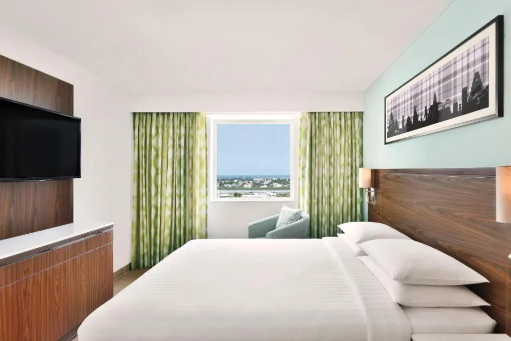View (from property/room), Bed in Fairfield by Marriott Chennai OMR