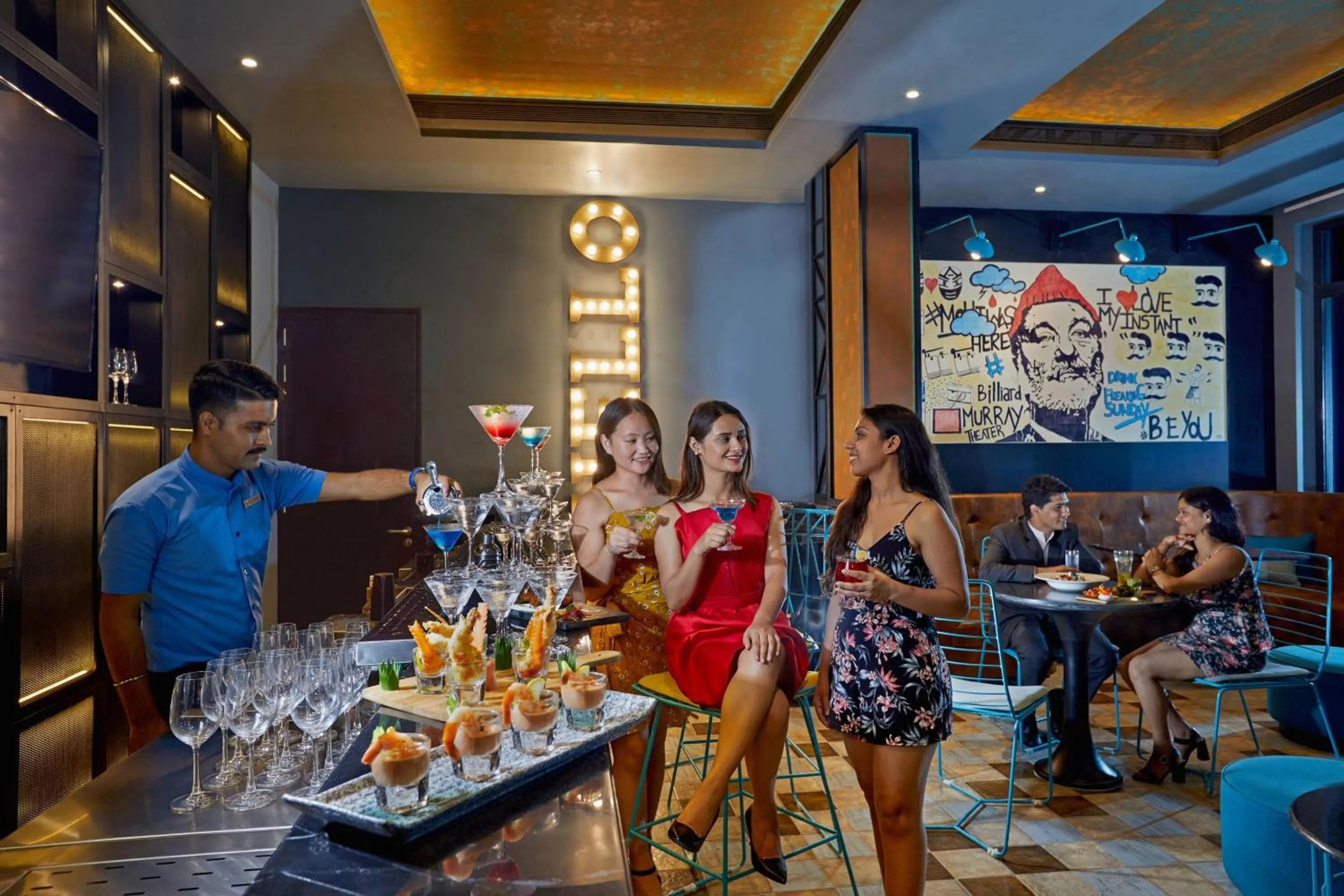 Swimming pool in Fairfield by Marriott Sriperumbudur