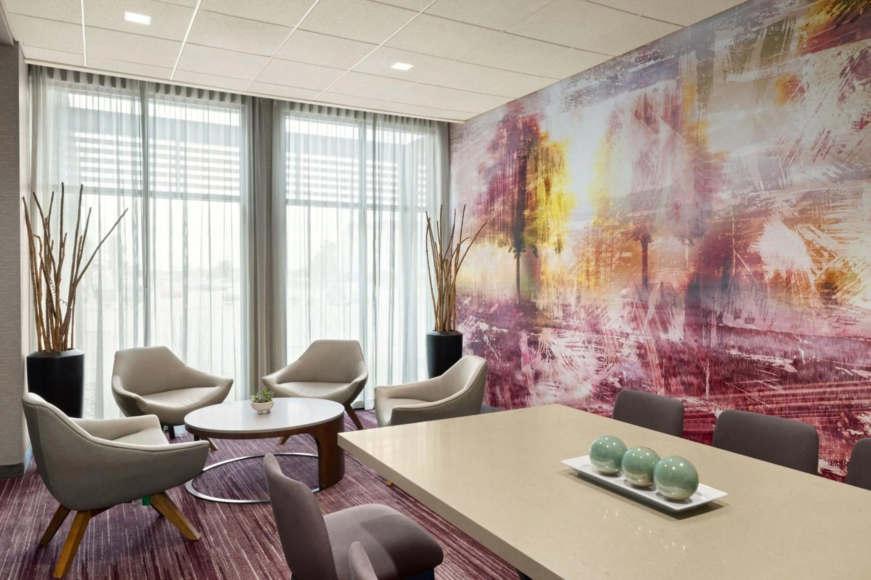 Lobby or reception in Courtyard by Marriott Omaha East/Council Bluffs, IA