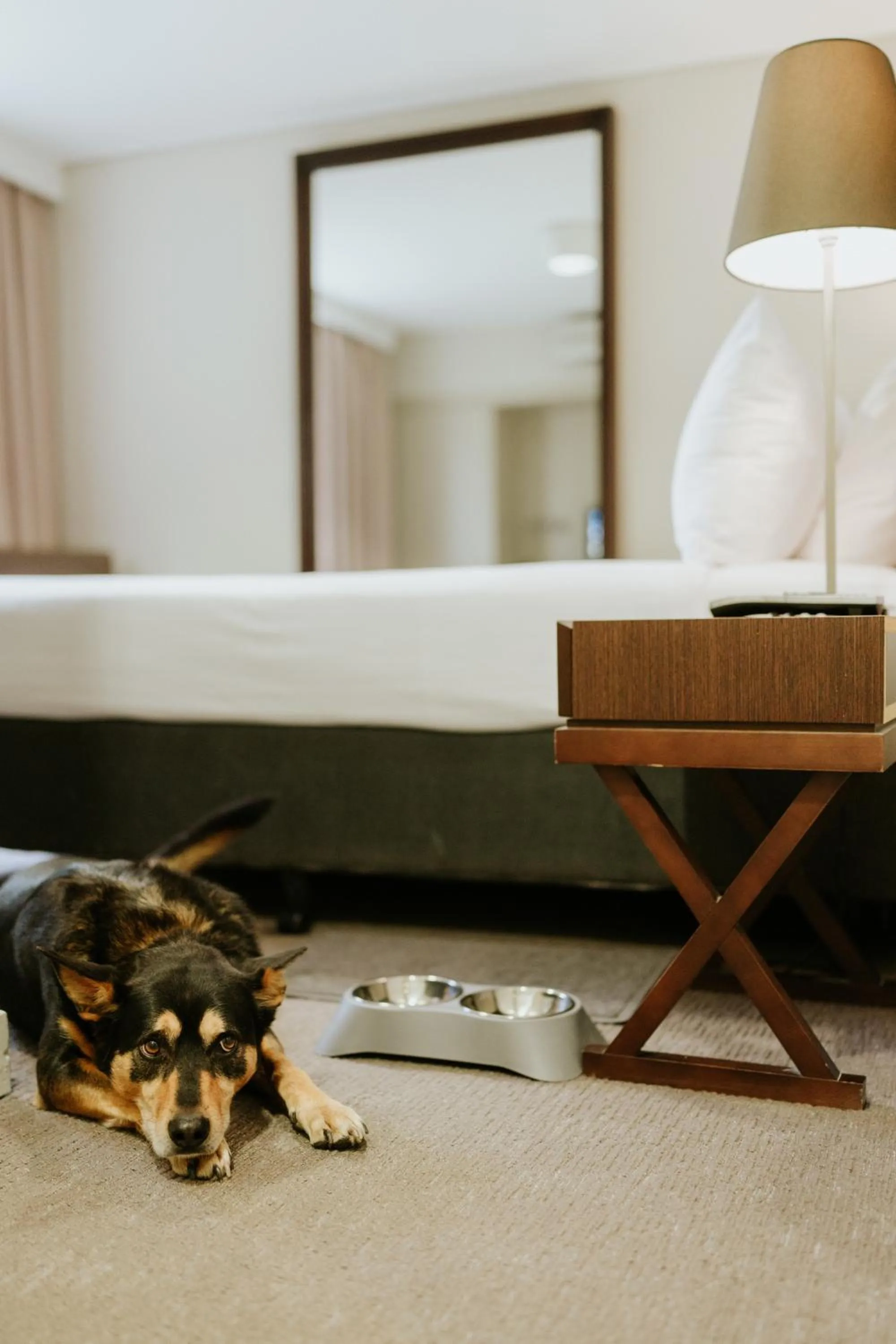 Bed in Peppers Craigieburn Resort