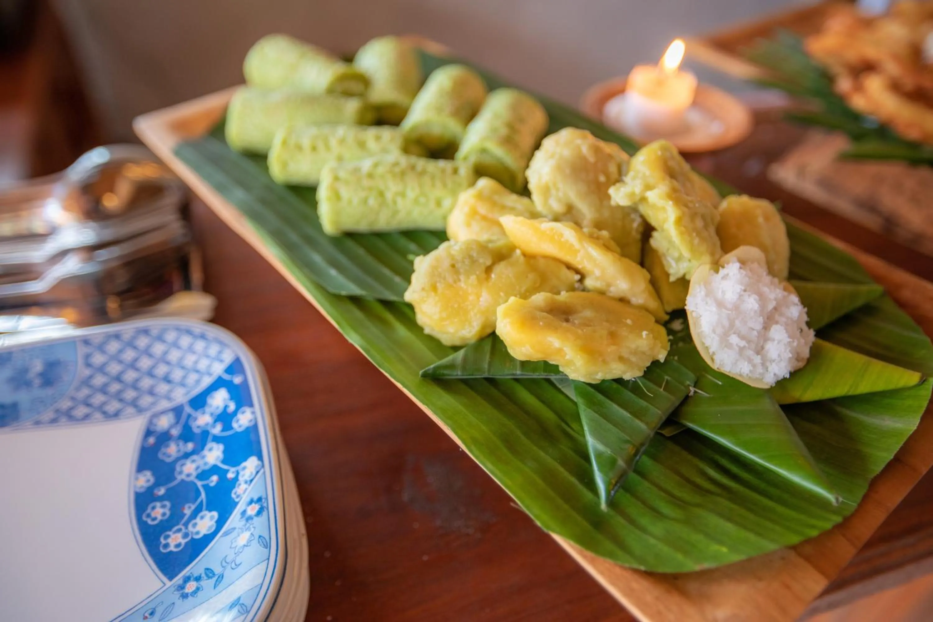 Asian breakfast in Nuansa Penida Hostel