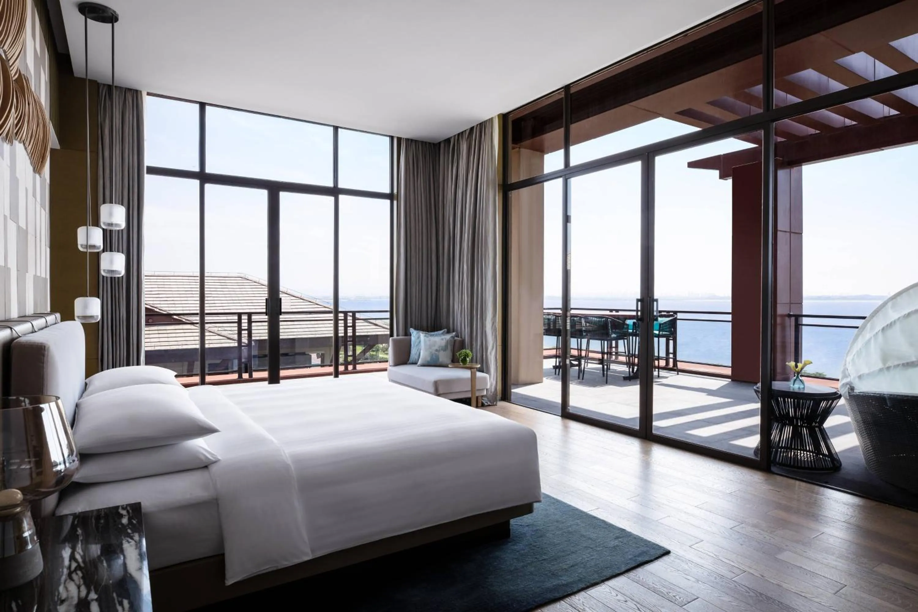 Bedroom, Bed in Xiamen Marriott Hotel & Conference Centre