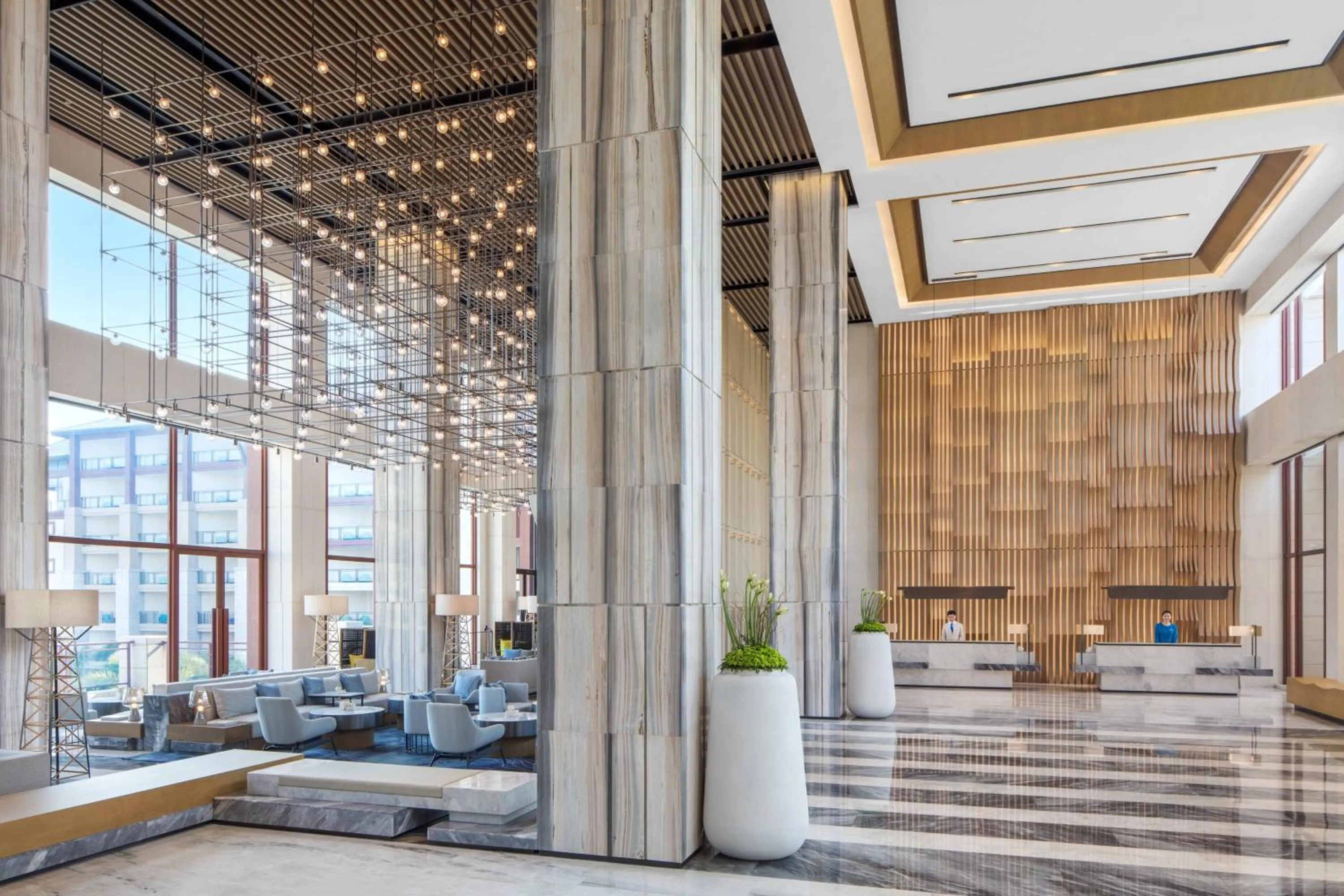Lobby or reception in Xiamen Marriott Hotel & Conference Centre