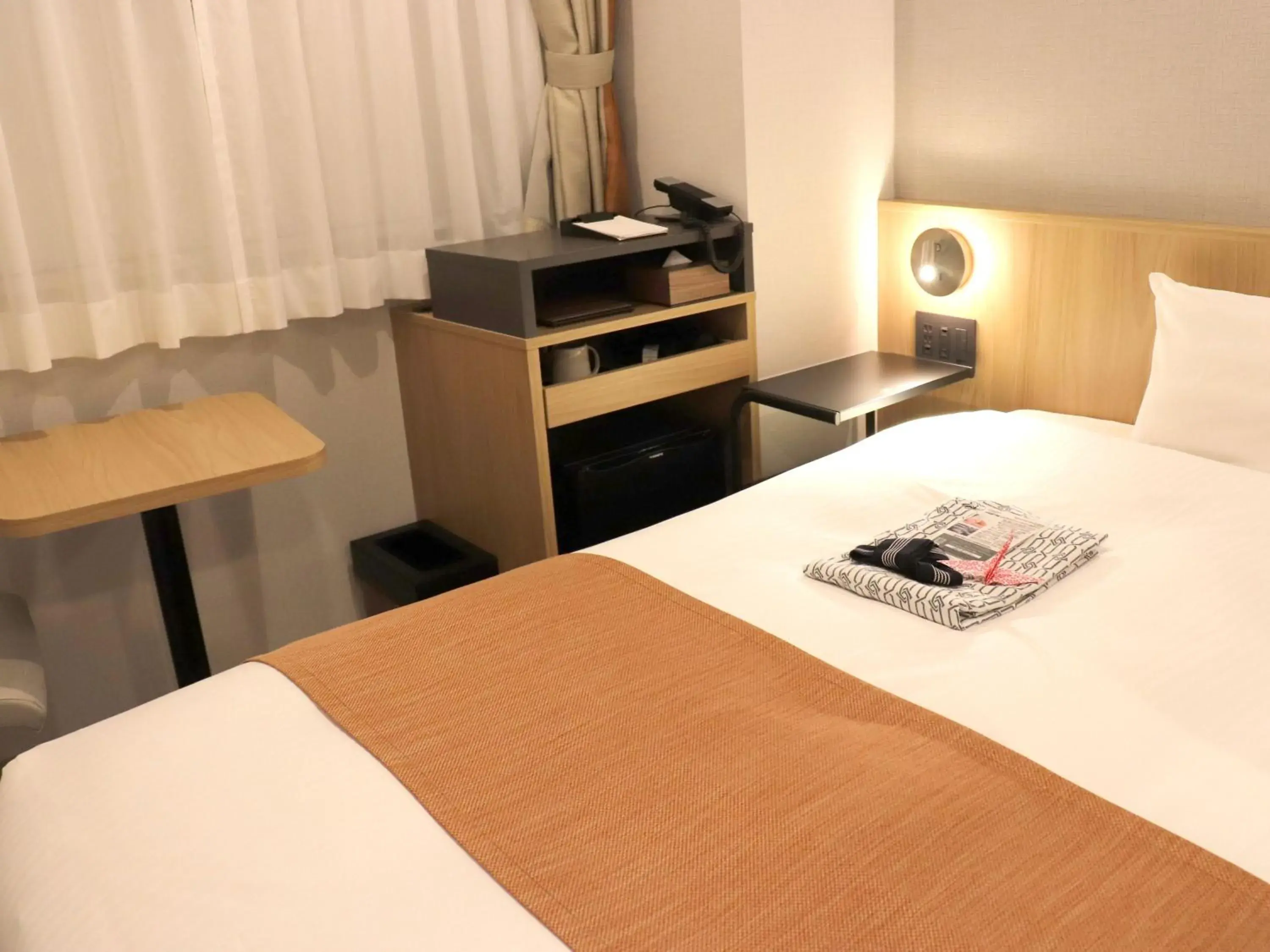 Bed in Tokyo Inn Bed in Tokyo Inn