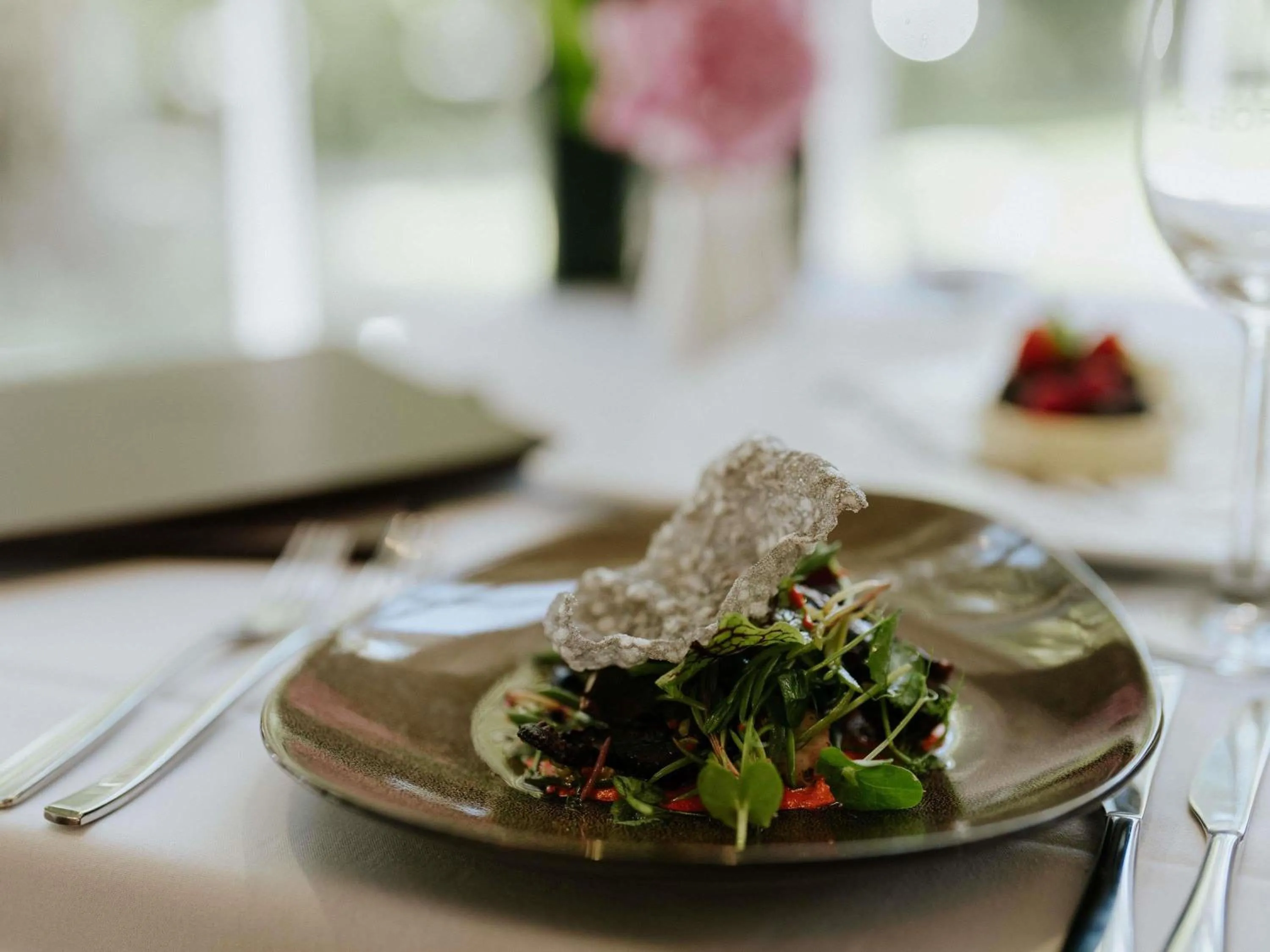 Restaurant/places to eat in Peppers Manor House