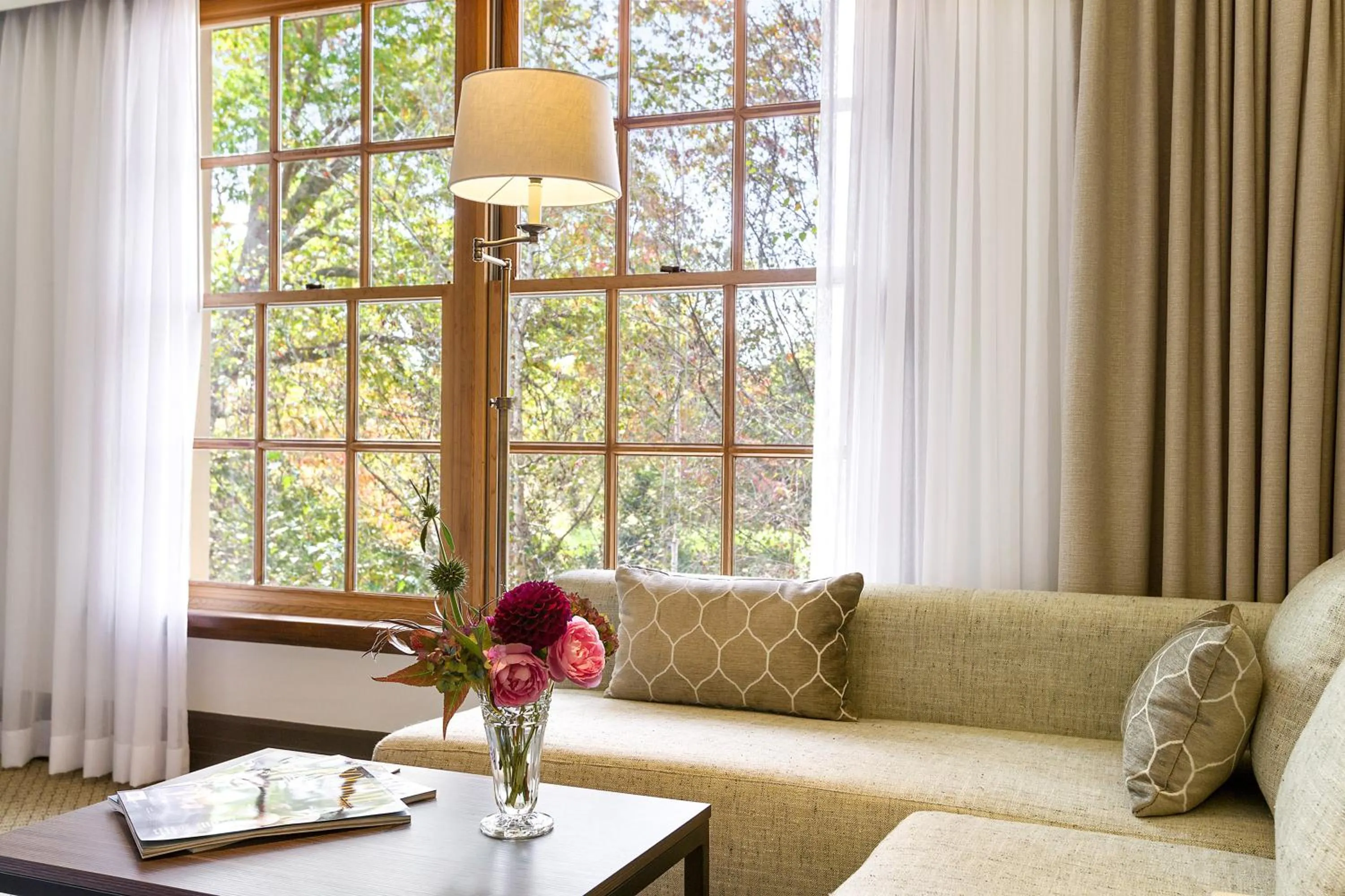 Living room in Peppers Manor House