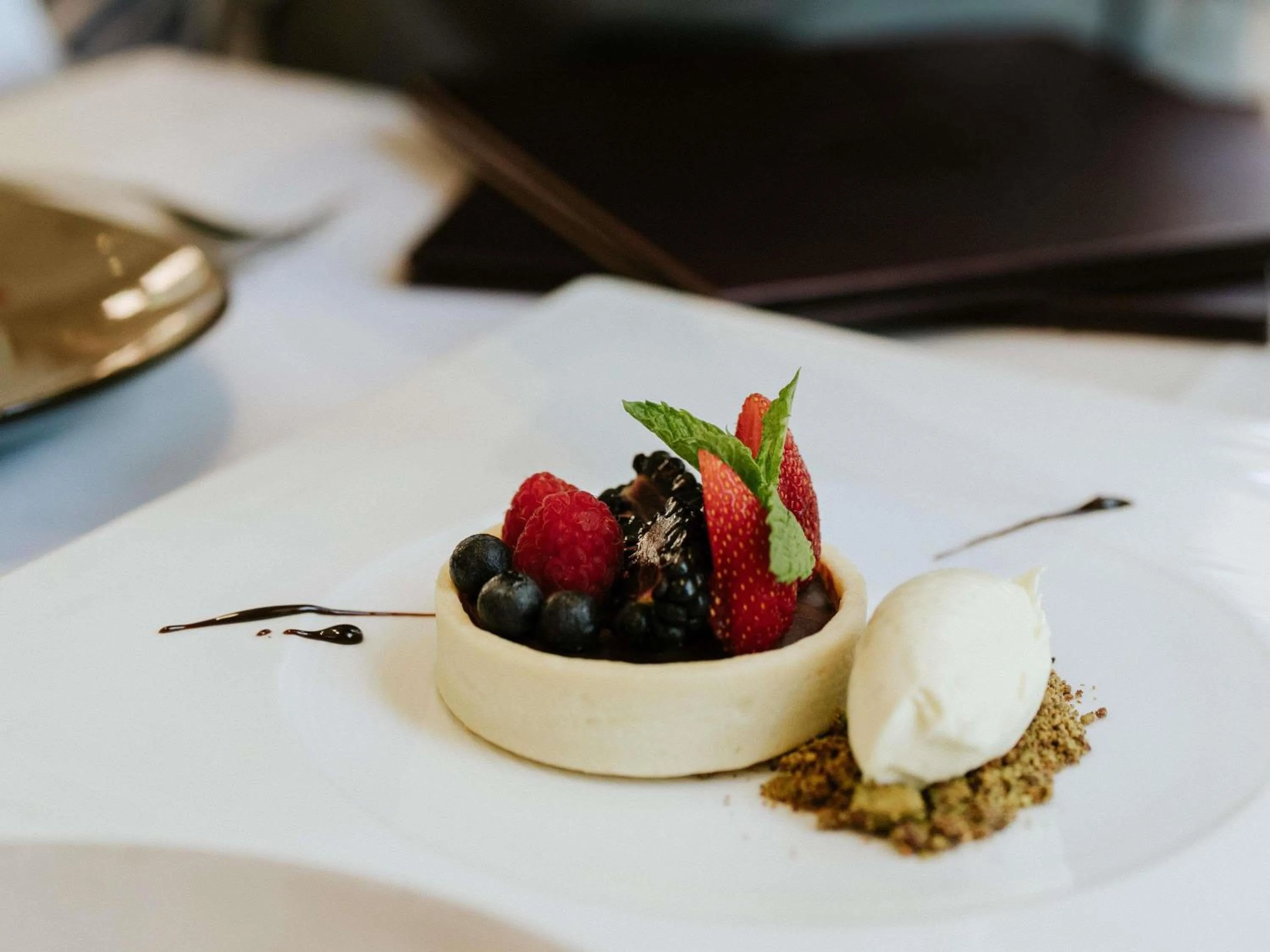 Restaurant/places to eat in Peppers Manor House