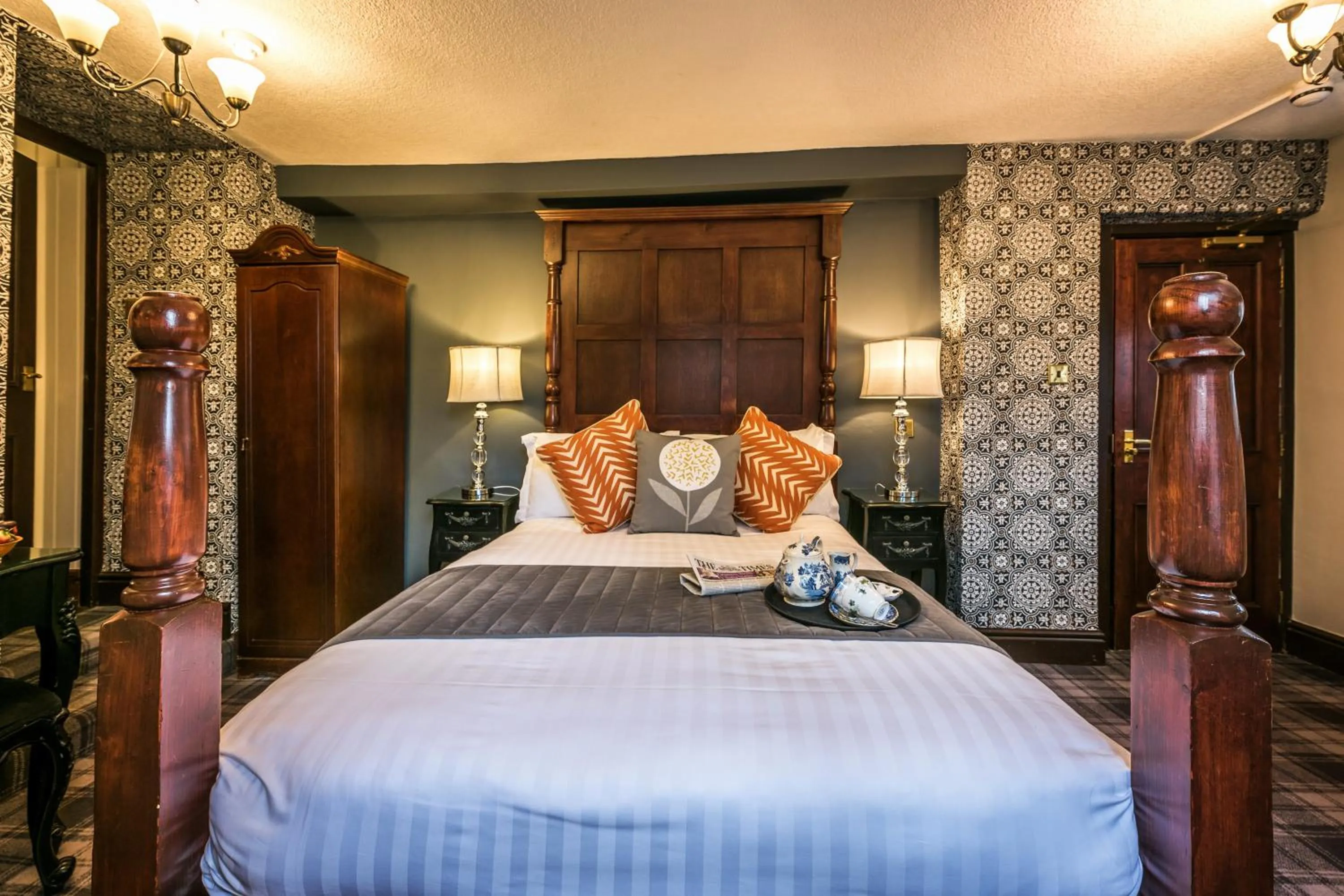 Bed in Broadoaks Boutique Country House