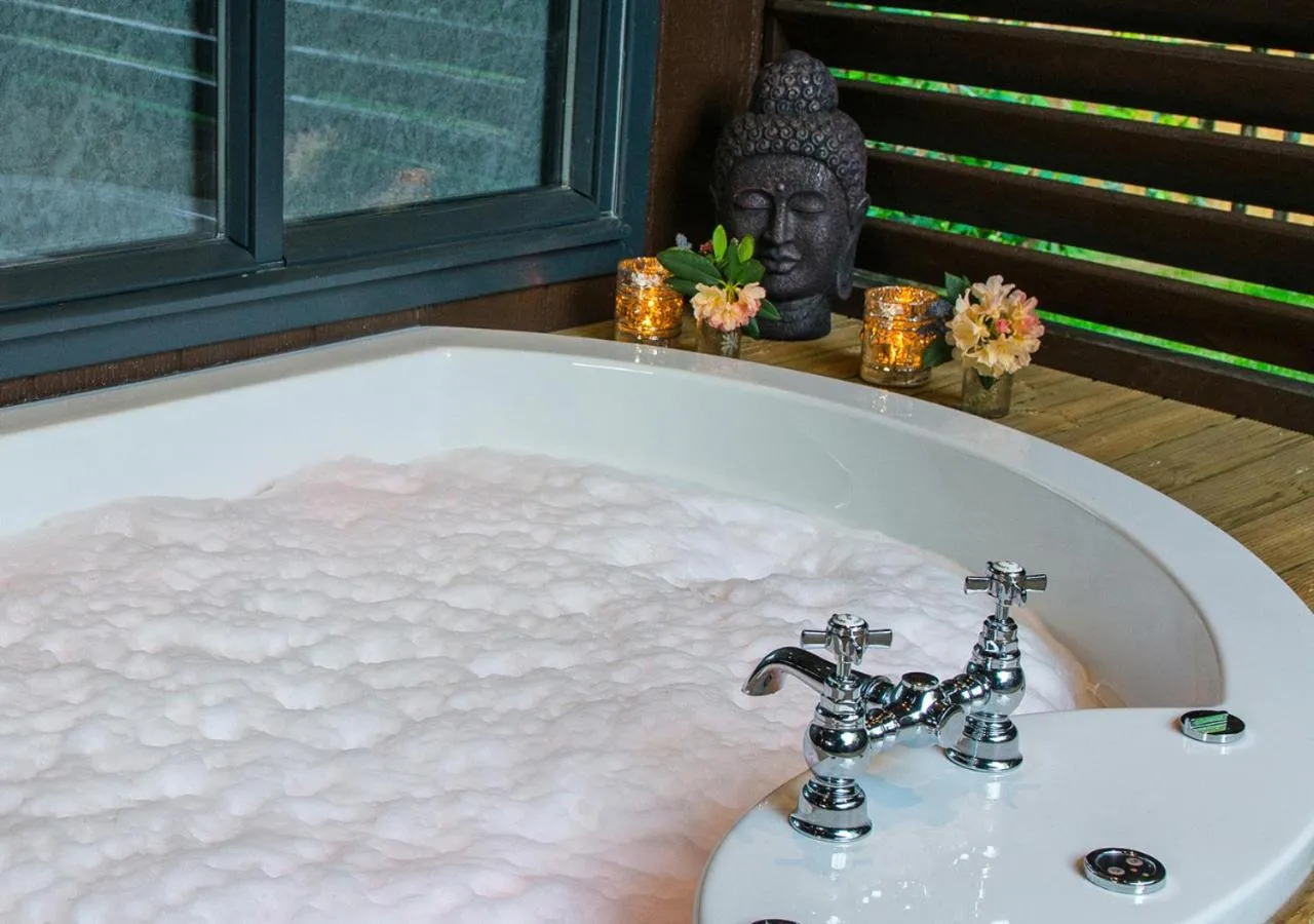 Open Air Bath in Broadoaks Boutique Country House