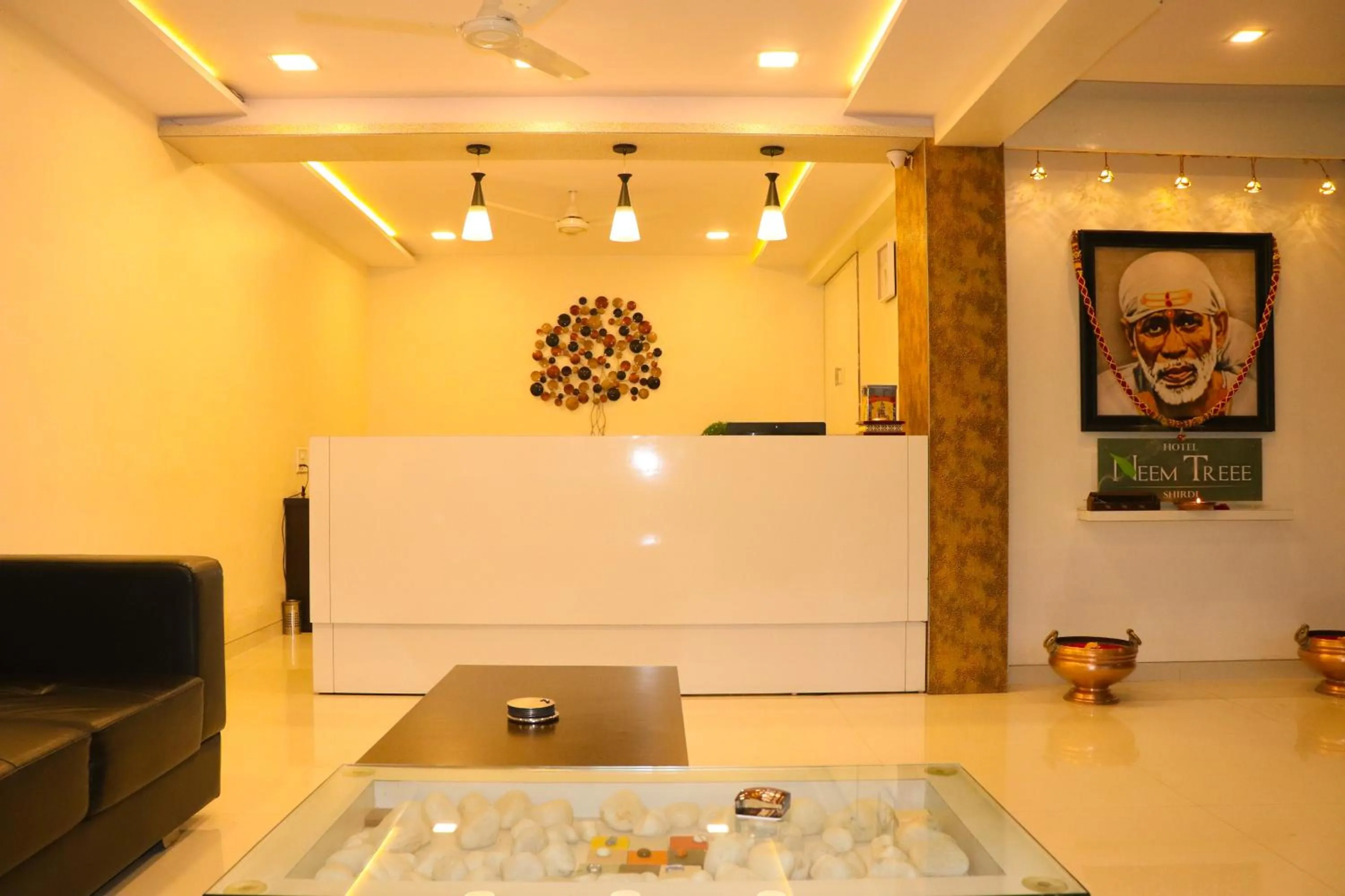 Lobby or reception in Hotel Neem Tree