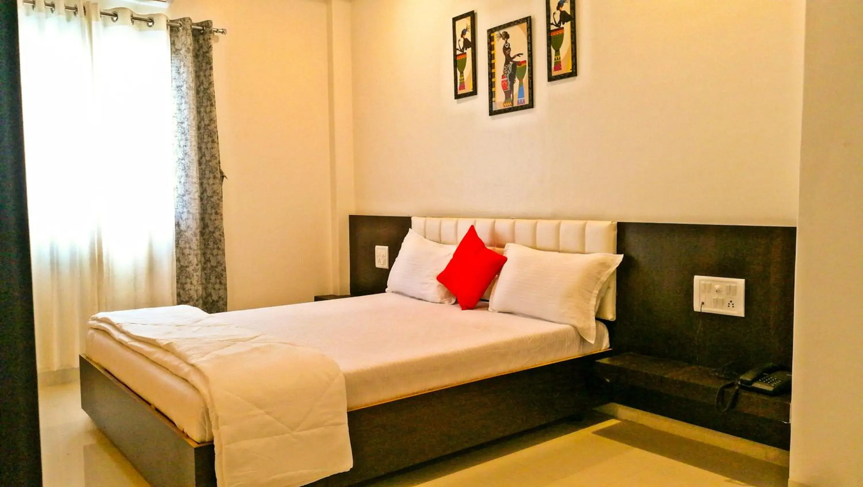 Bedroom, Bed in Hotel Neem Tree Bedroom, Bed in Hotel Neem Tree