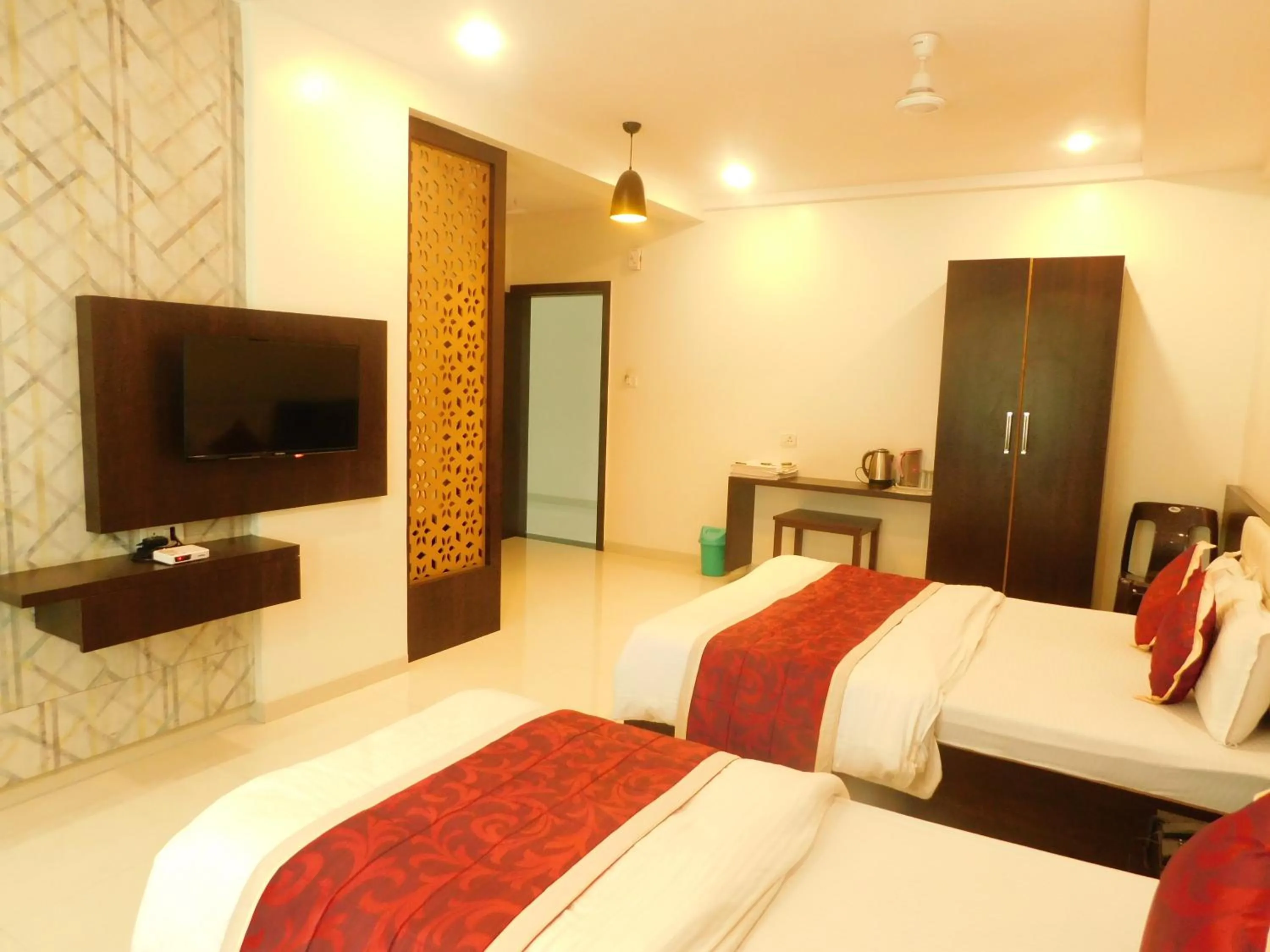 Photo of the whole room, Bed in Hotel Neem Tree