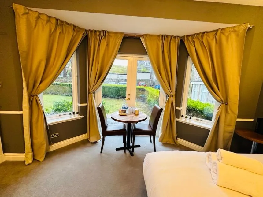 Garden view in Kildonan Lodge Hotel