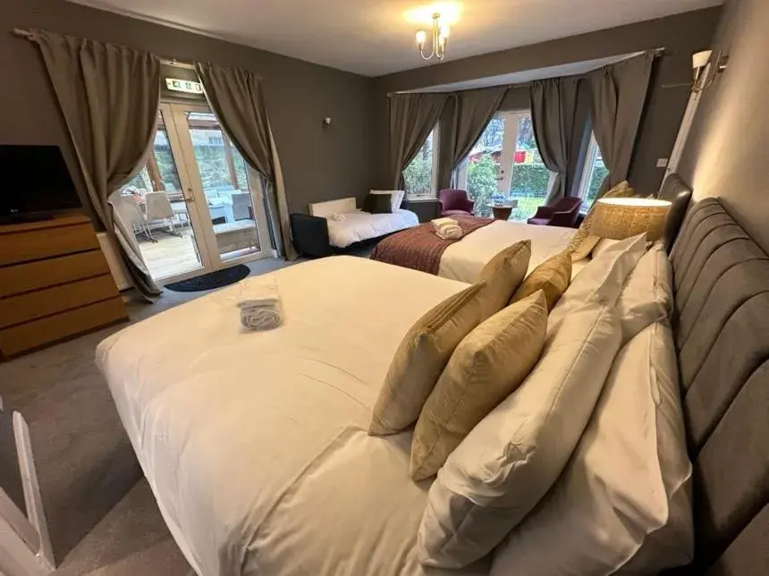 Family Room with Garden View in Kildonan Lodge Hotel Family Room with Garden View in Kildonan Lodge Hotel