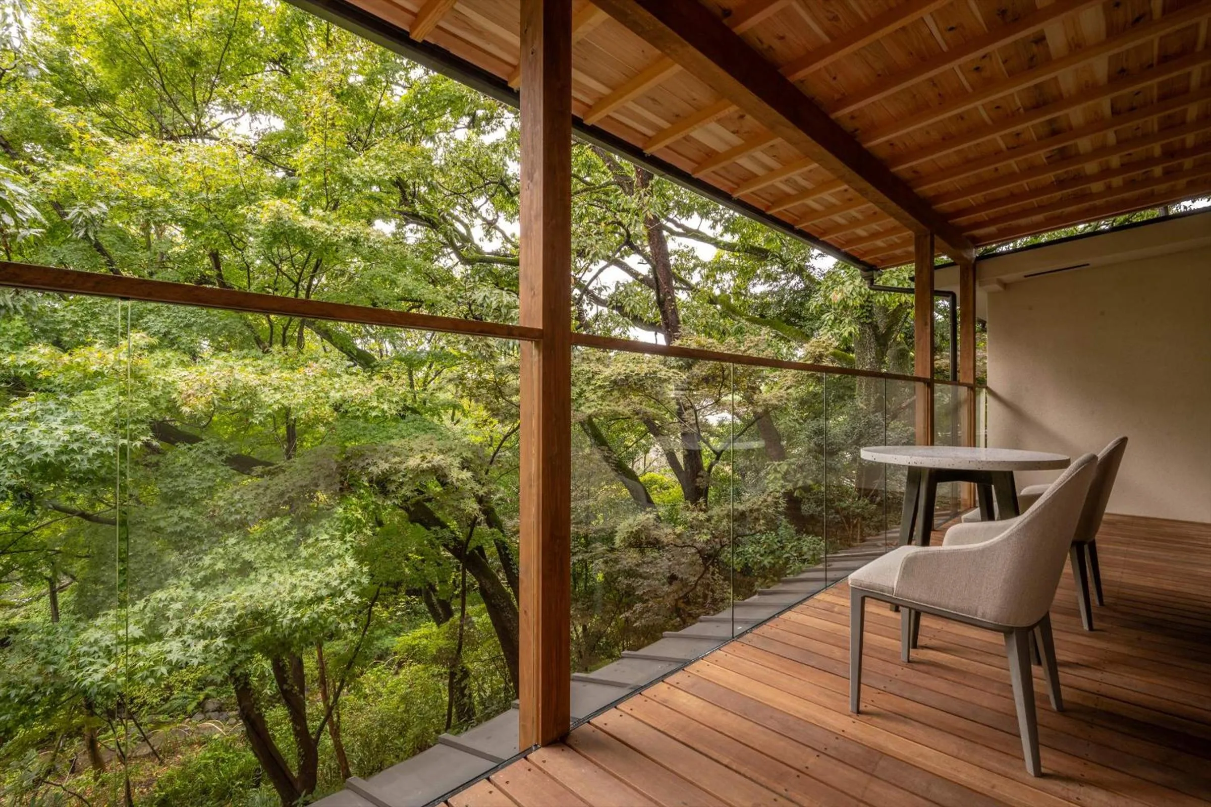 Balcony/Terrace in Jinya Ryokan