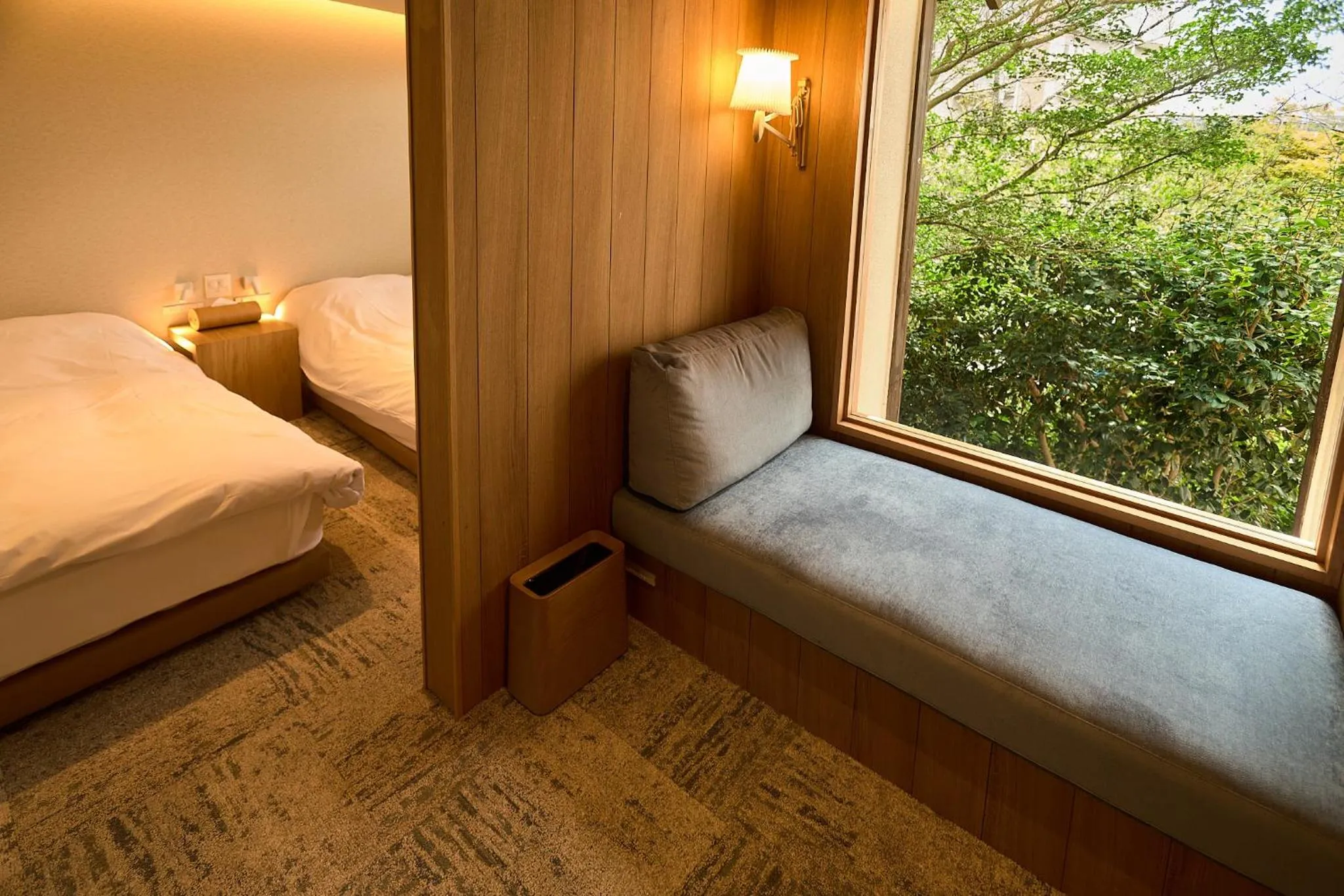 Bed in Jinya Ryokan