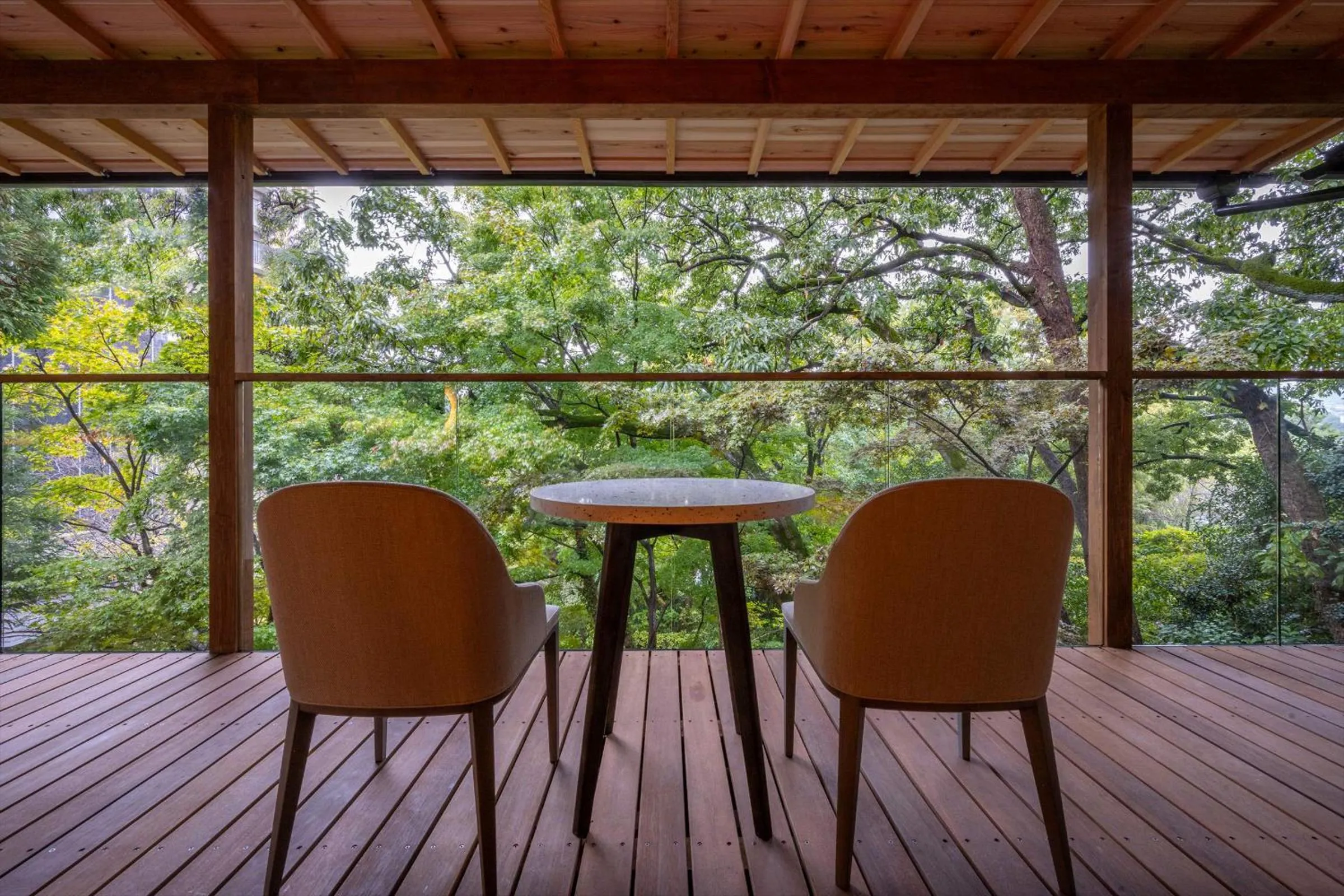 Balcony/Terrace in Jinya Ryokan